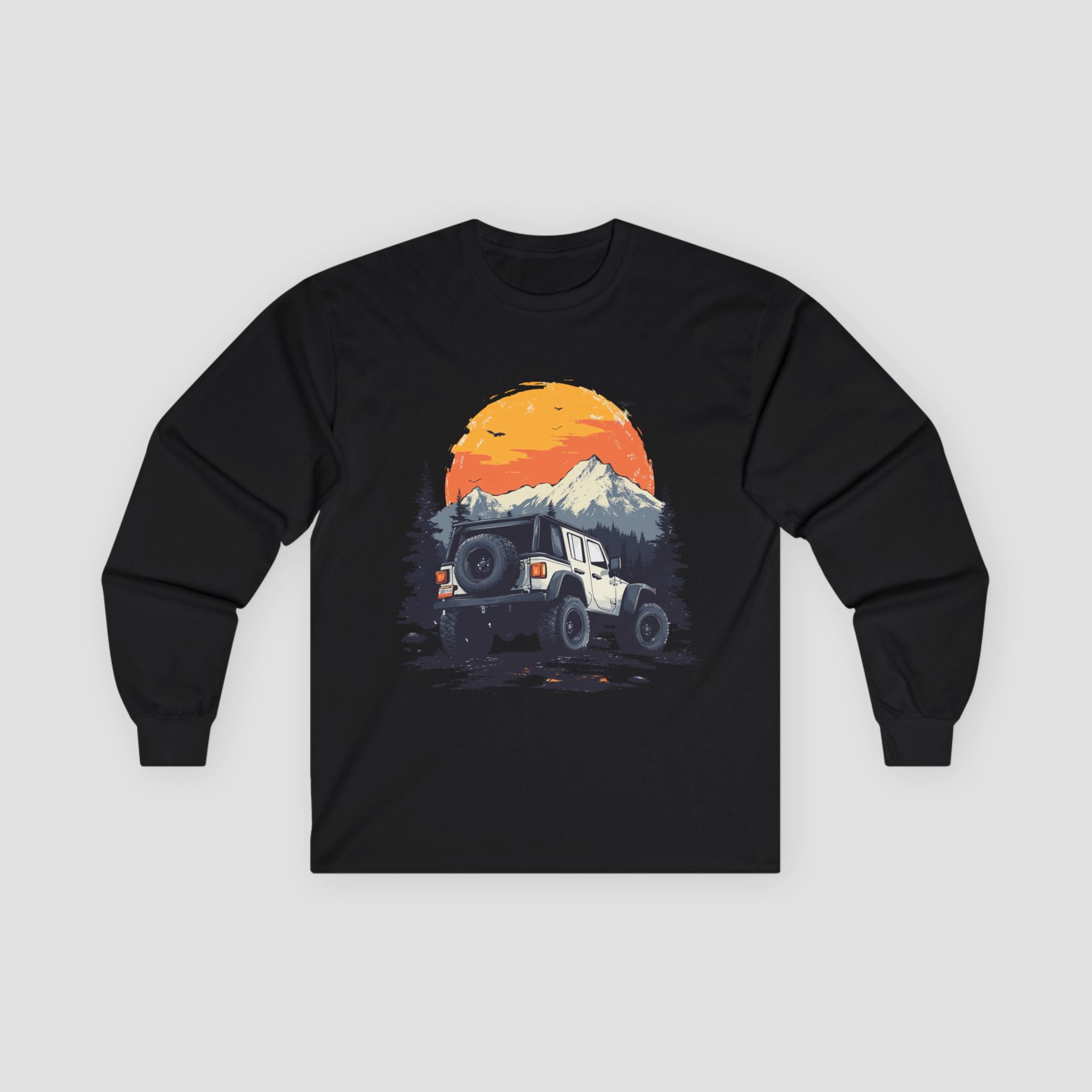 Stylish Unisex Long Sleeve Tee featuring Vintage Photography