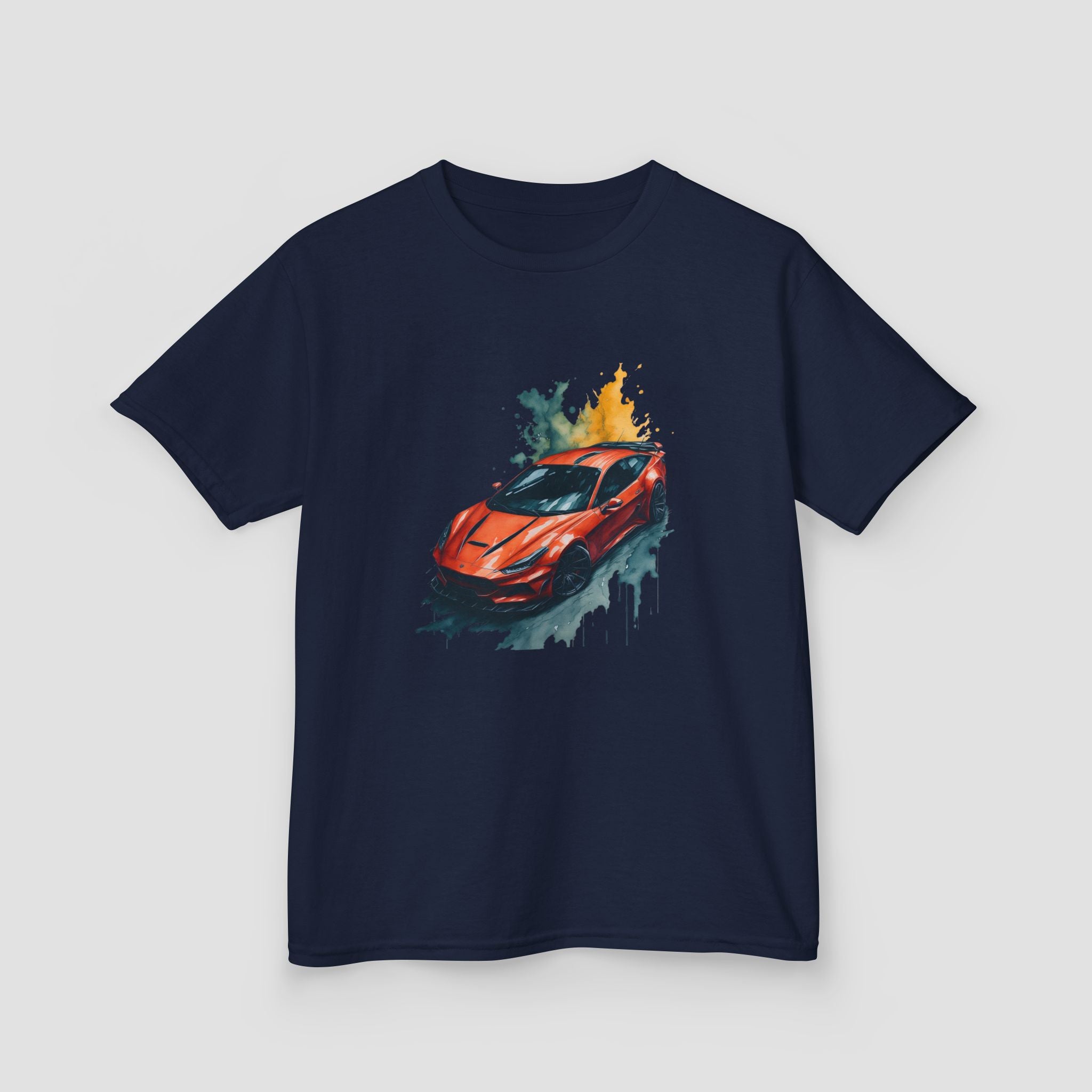 Racing Car Kids Tee, Cool Casual Tee for Kids.