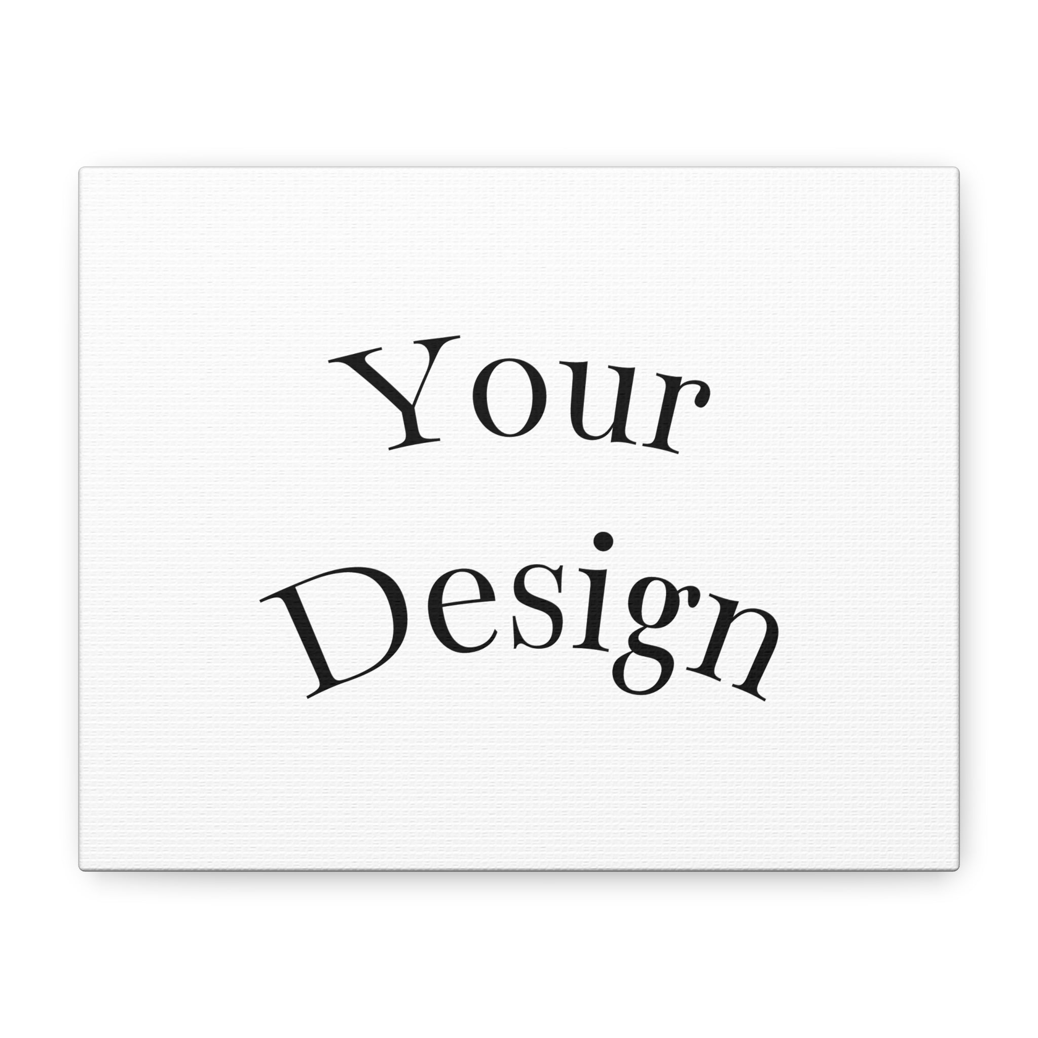 Custom Matte Canvas Print - Personalized Home Decor.