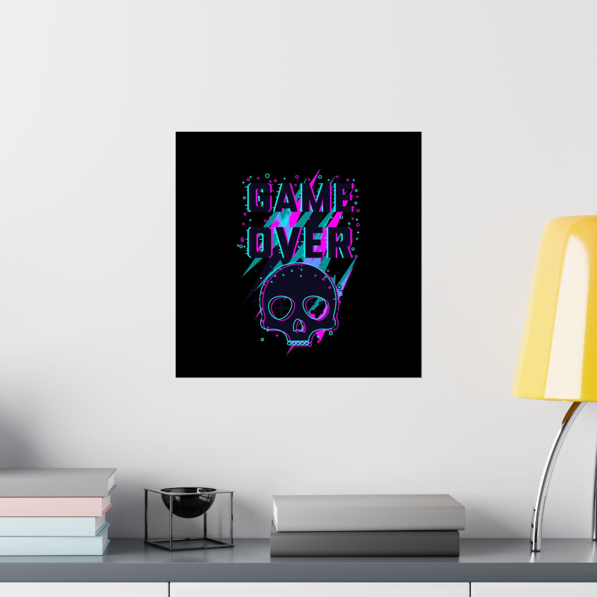 Gamer Wall Art Poster.