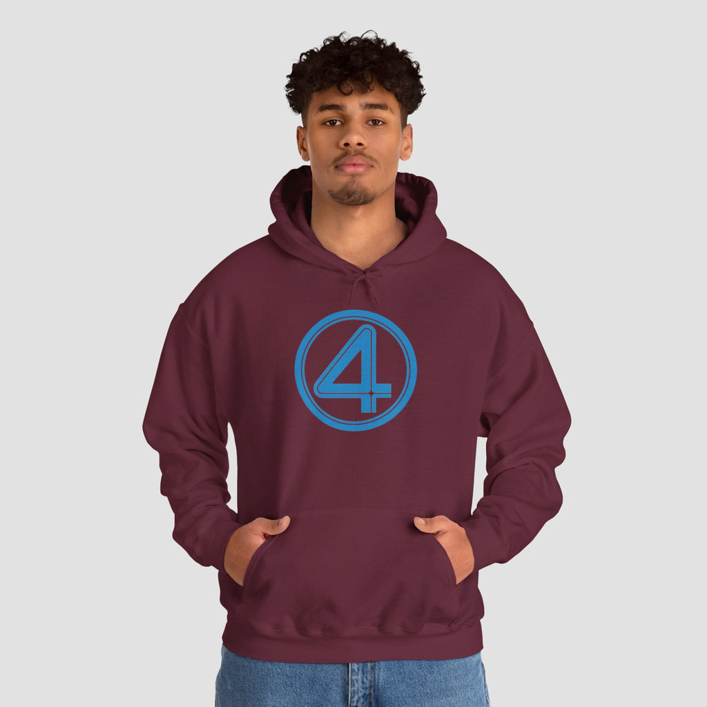 Fantastic Four Unisex Heavy Blend Hoodie - Casual Wear.