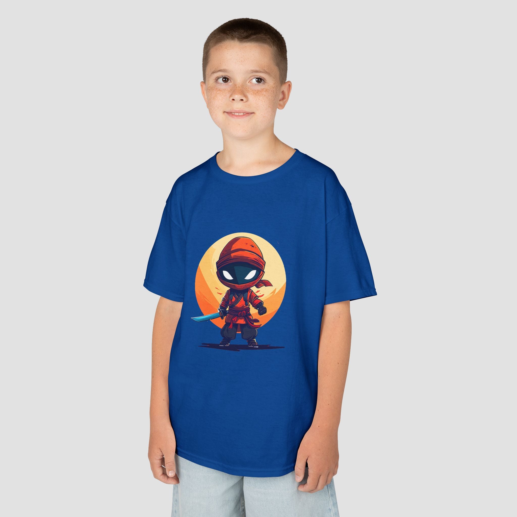 Kids Ninja Warrior Tee - Fun Graphic T-Shirt for Boys and Girls.