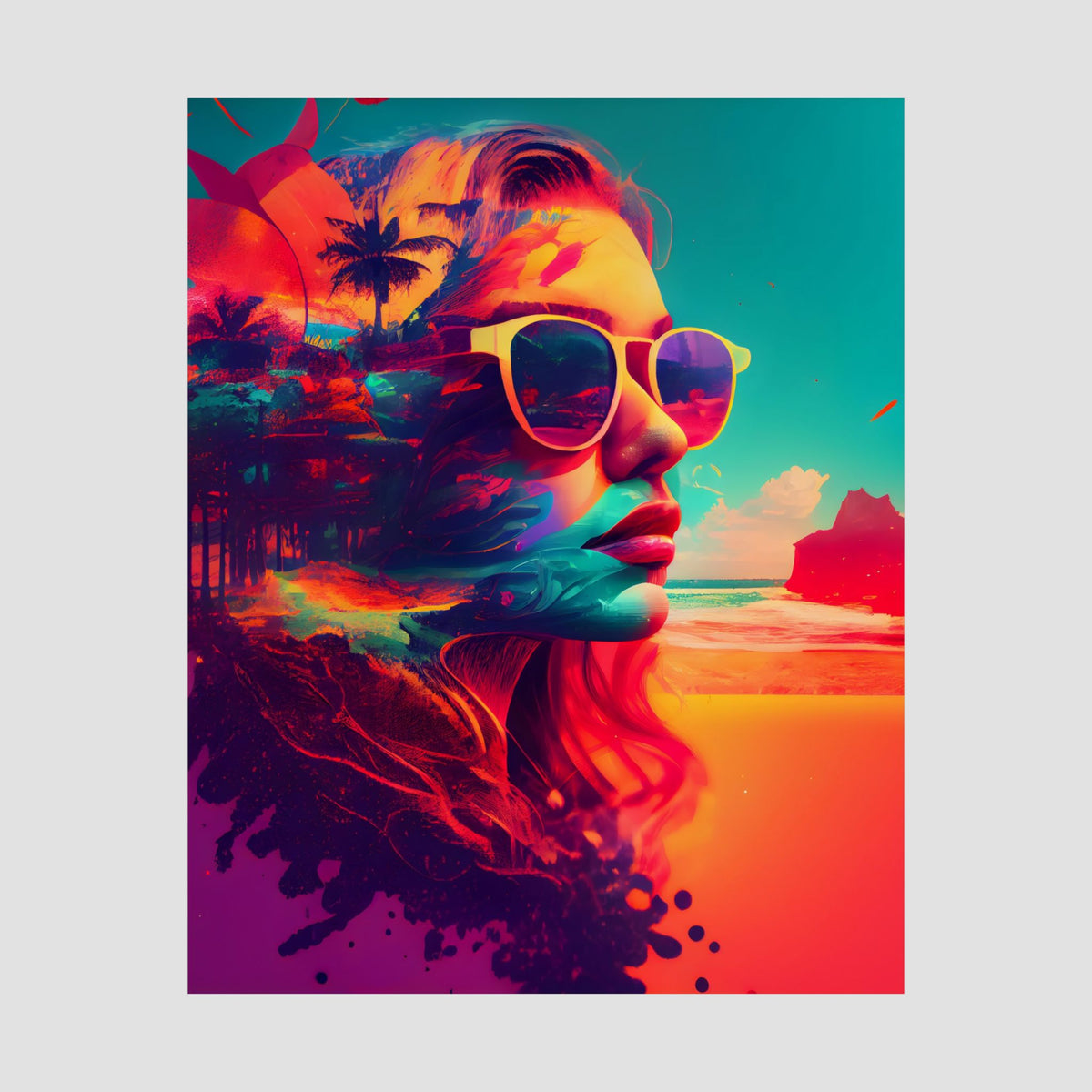 Vibrant Matte Vertical Posters.