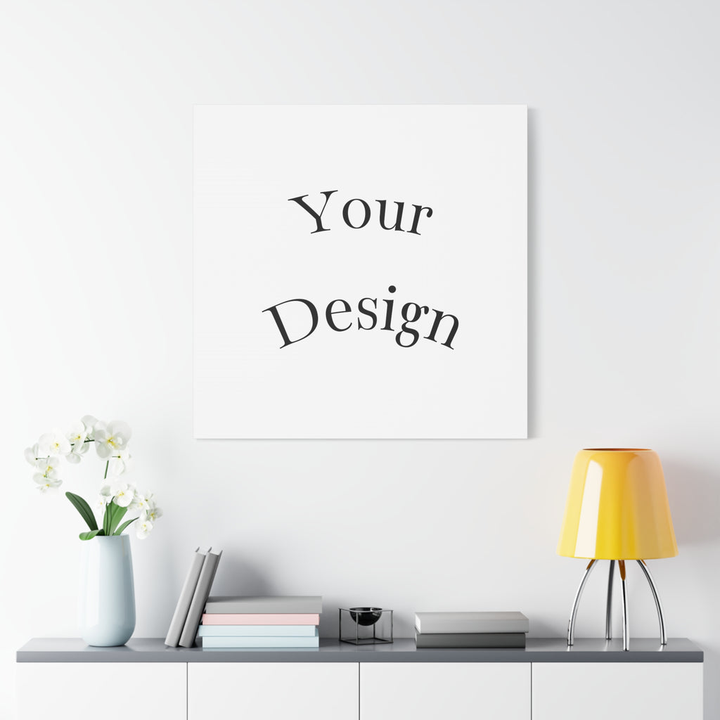 Custom Matte Canvas Print - Personalized Home Decor.