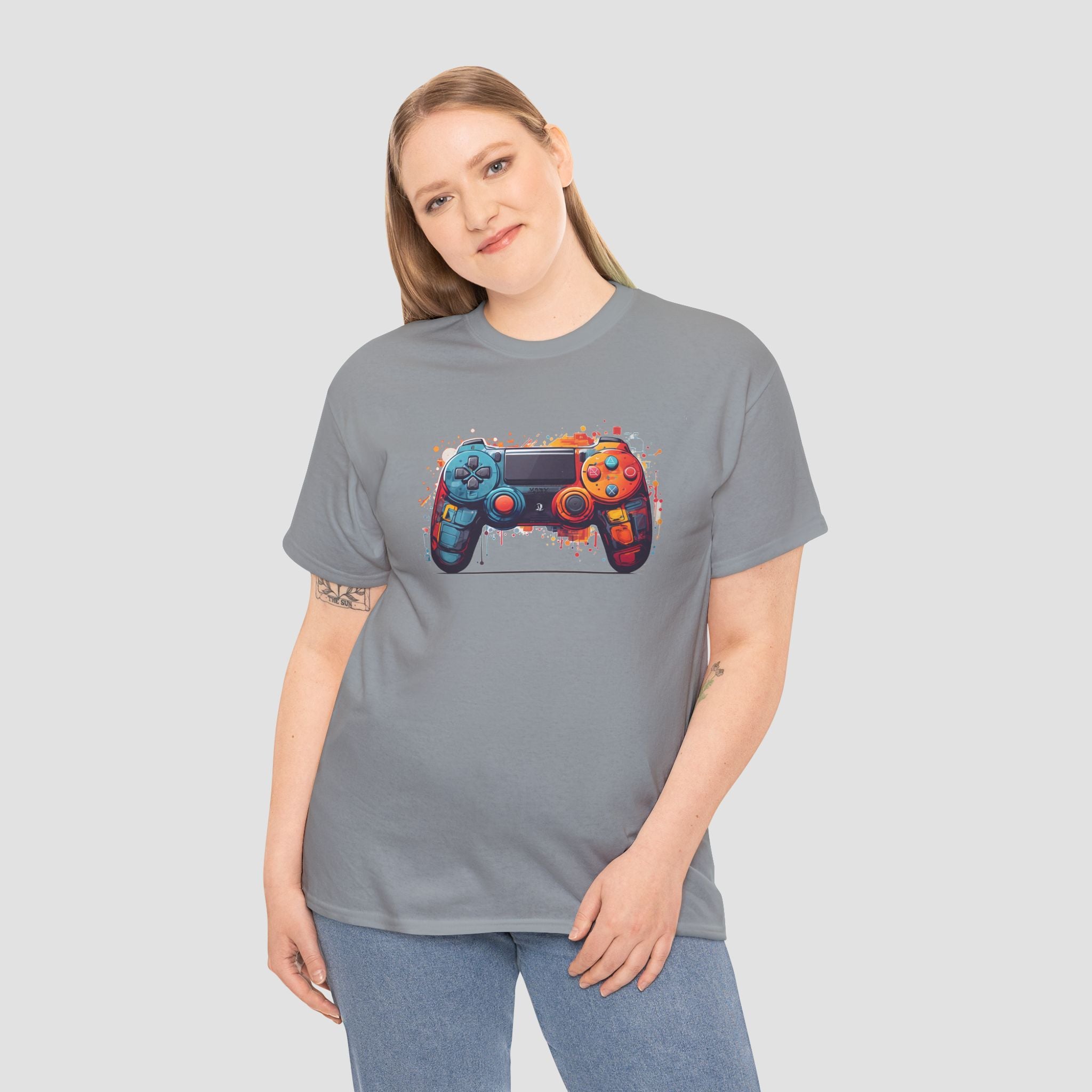 Gaming Unisex Heavy Cotton Tee - Perfect for Gamers.