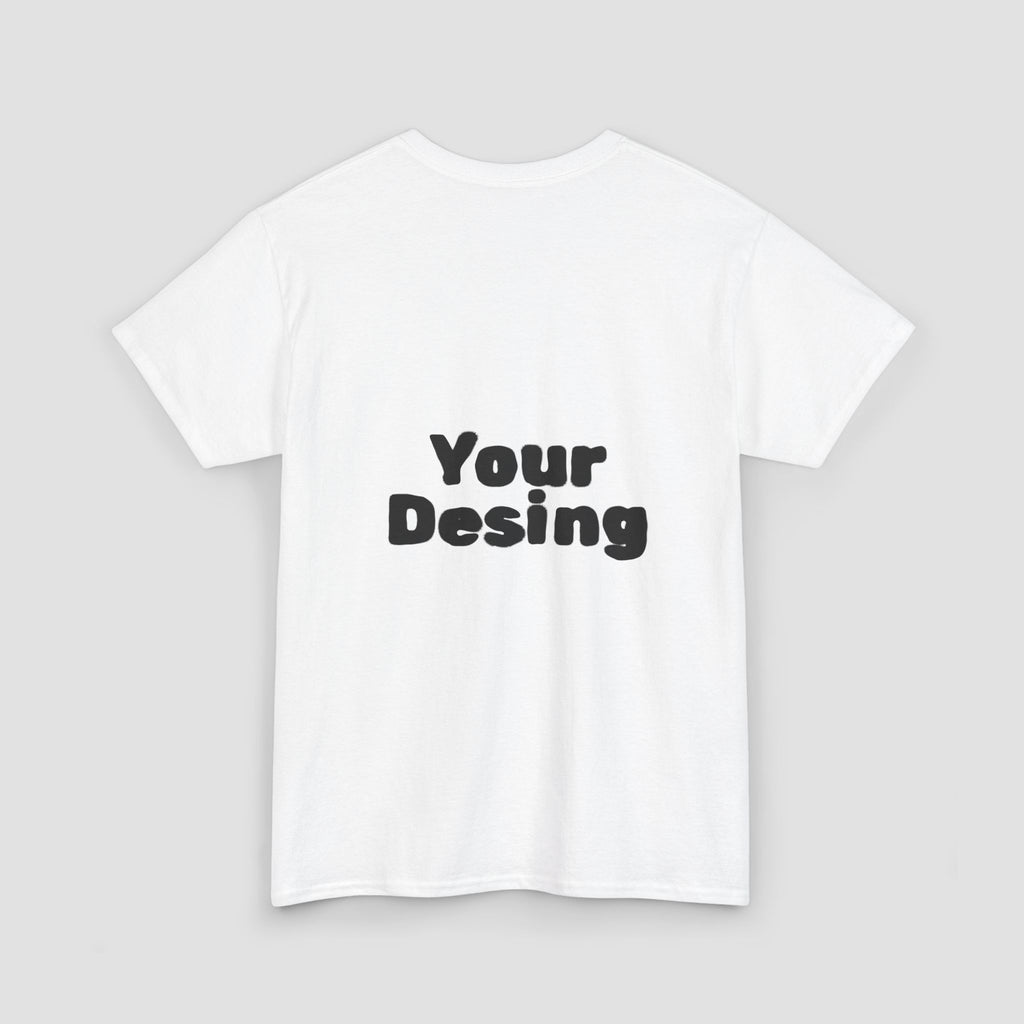 Customizable Unisex Cotton Tee - Personalize Your Style,