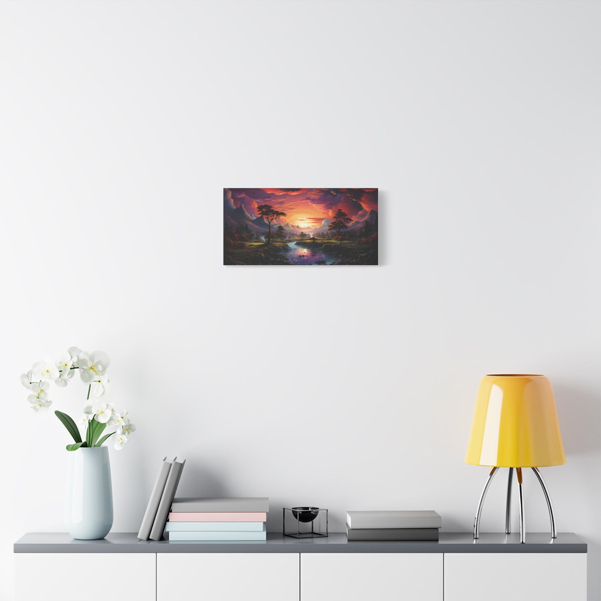 Vibrant Landscape Canvas Print - Wall Art.