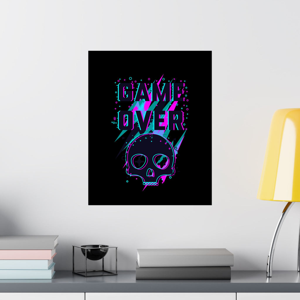 Gamer Wall Art Poster.