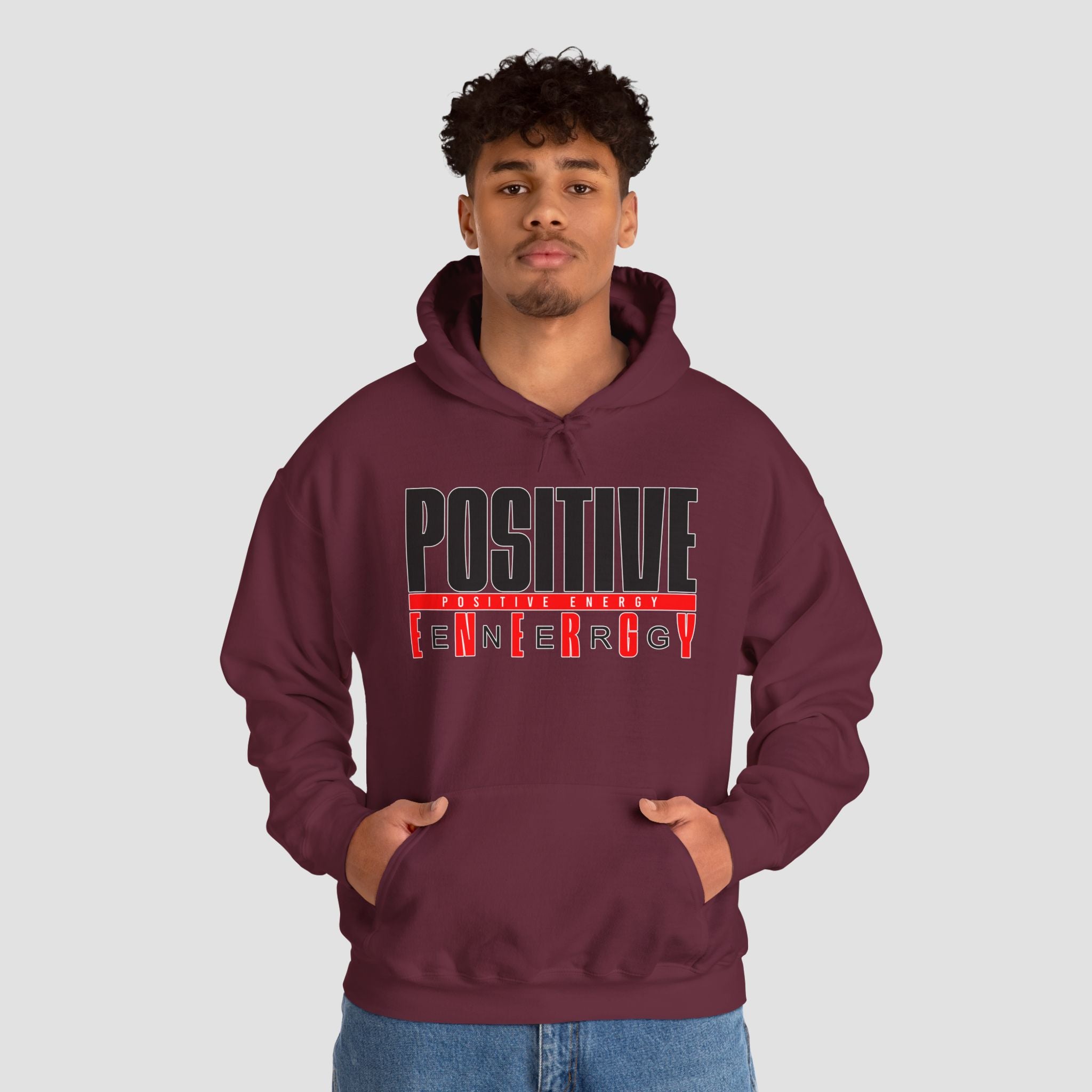 Positive Energy Hoodie – Unisex Heavy Blend Sweatshirt