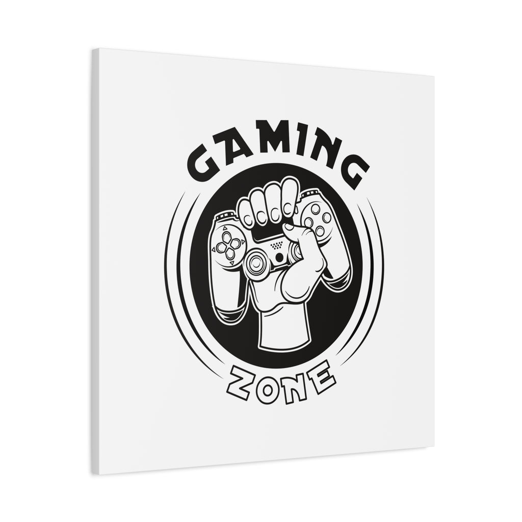 Gaming Zone Canvas Wall Art - Video Game Room Wall Art.