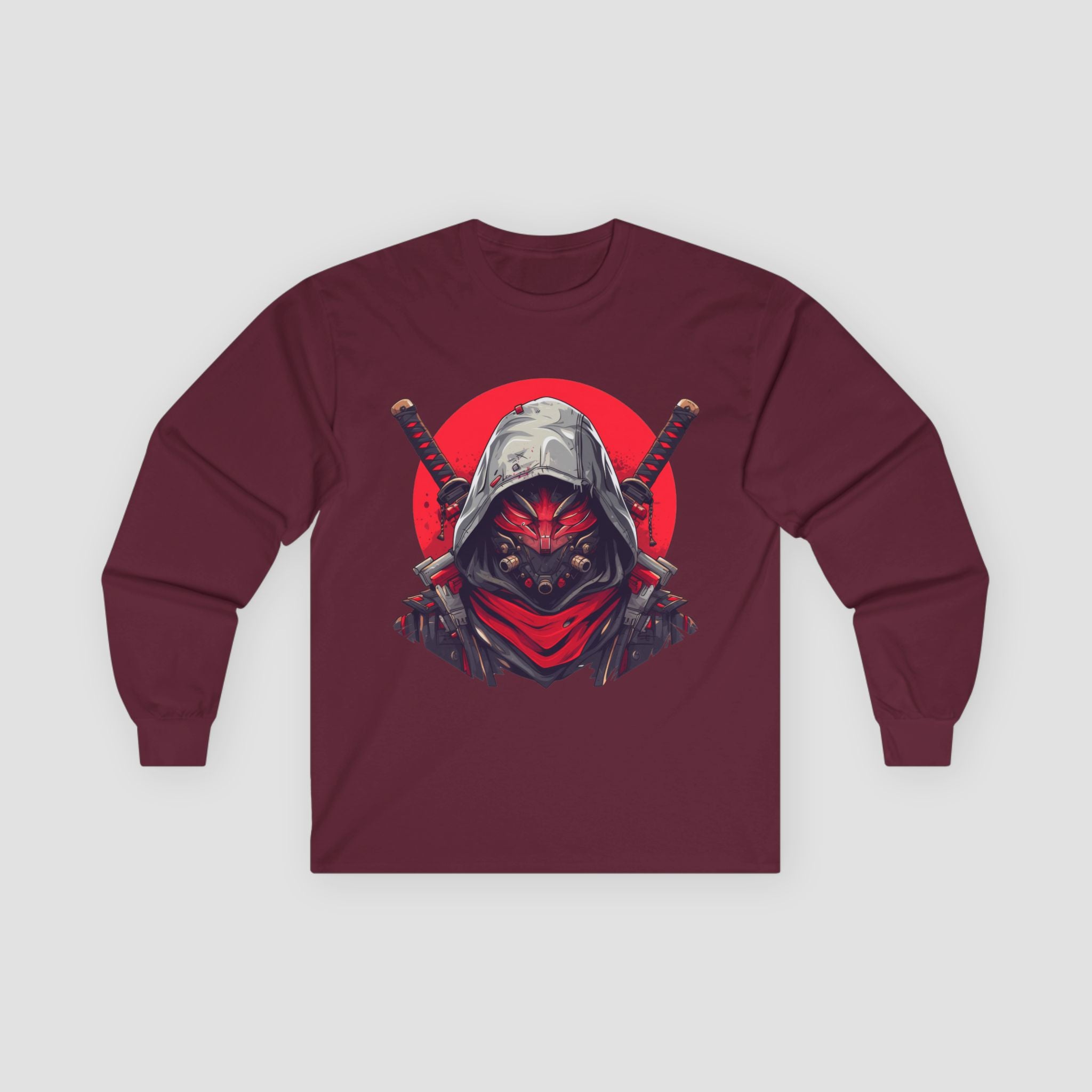 Ninja Warrior Long Sleeve Tee - Casual Wear.