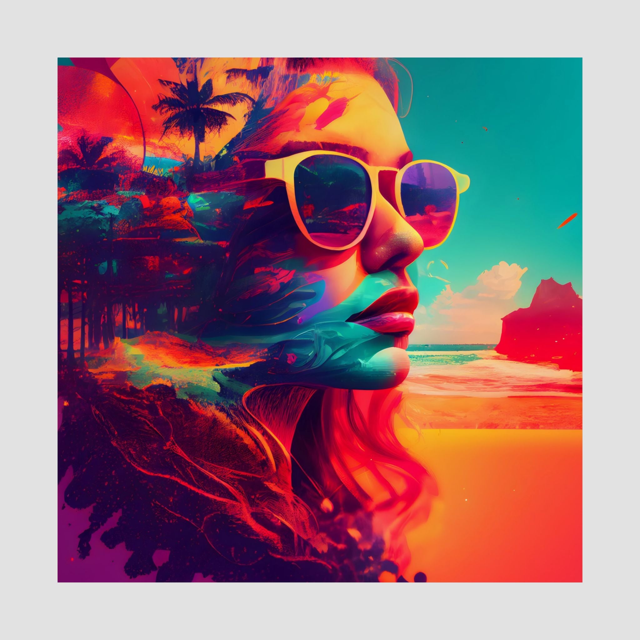 Vibrant Matte Vertical Posters.