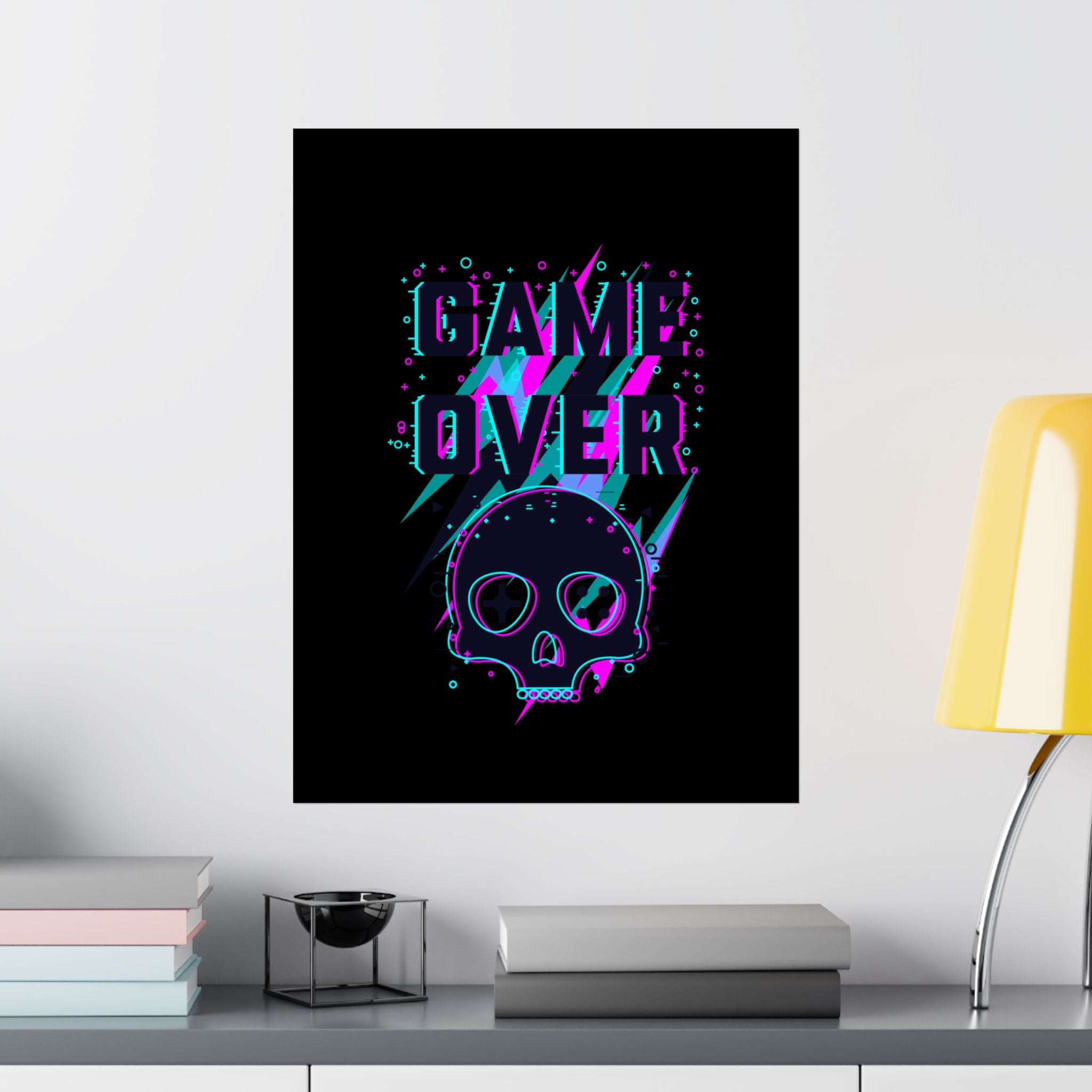 Gamer Wall Art Poster.