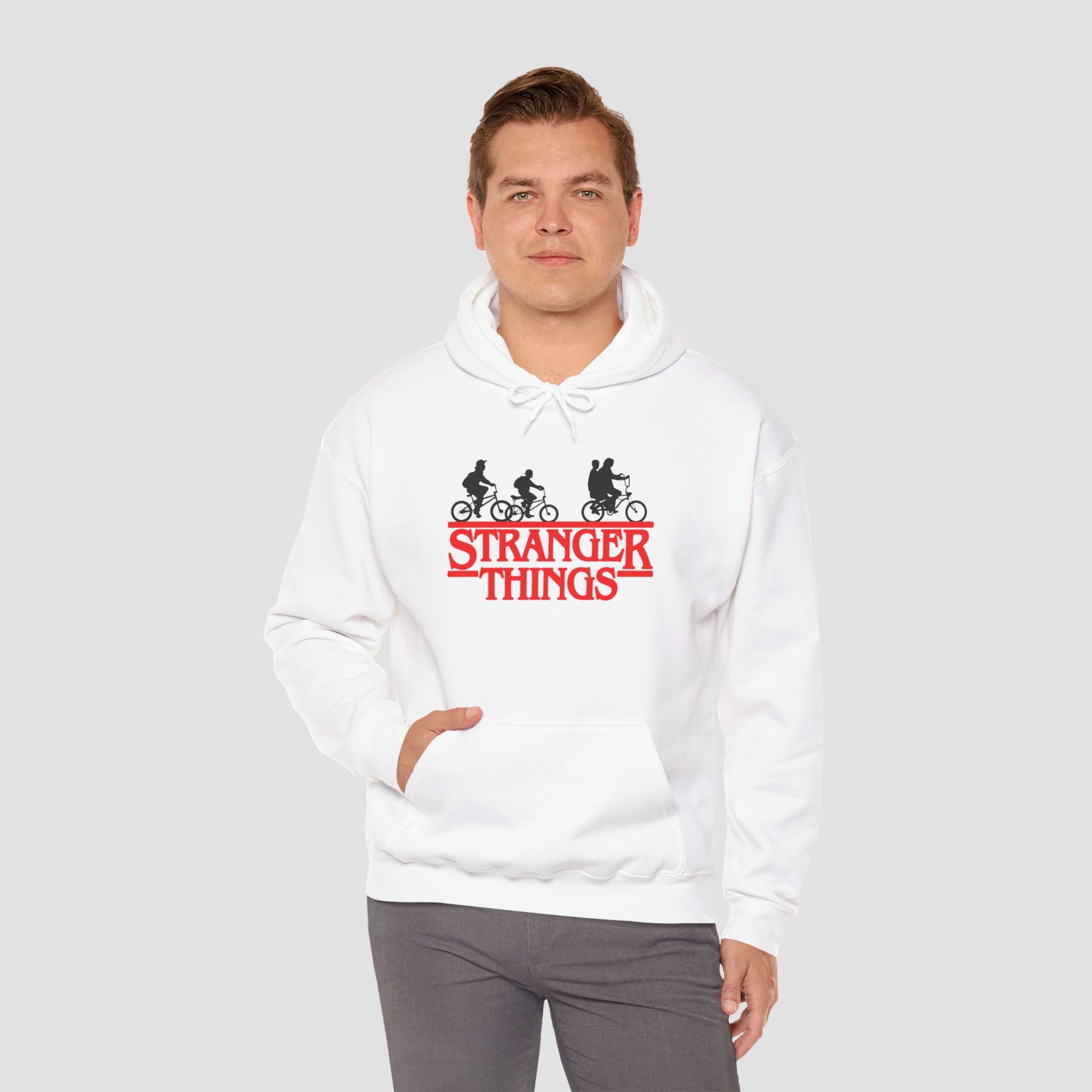 Stranger Things Hooded Sweatshirt.
