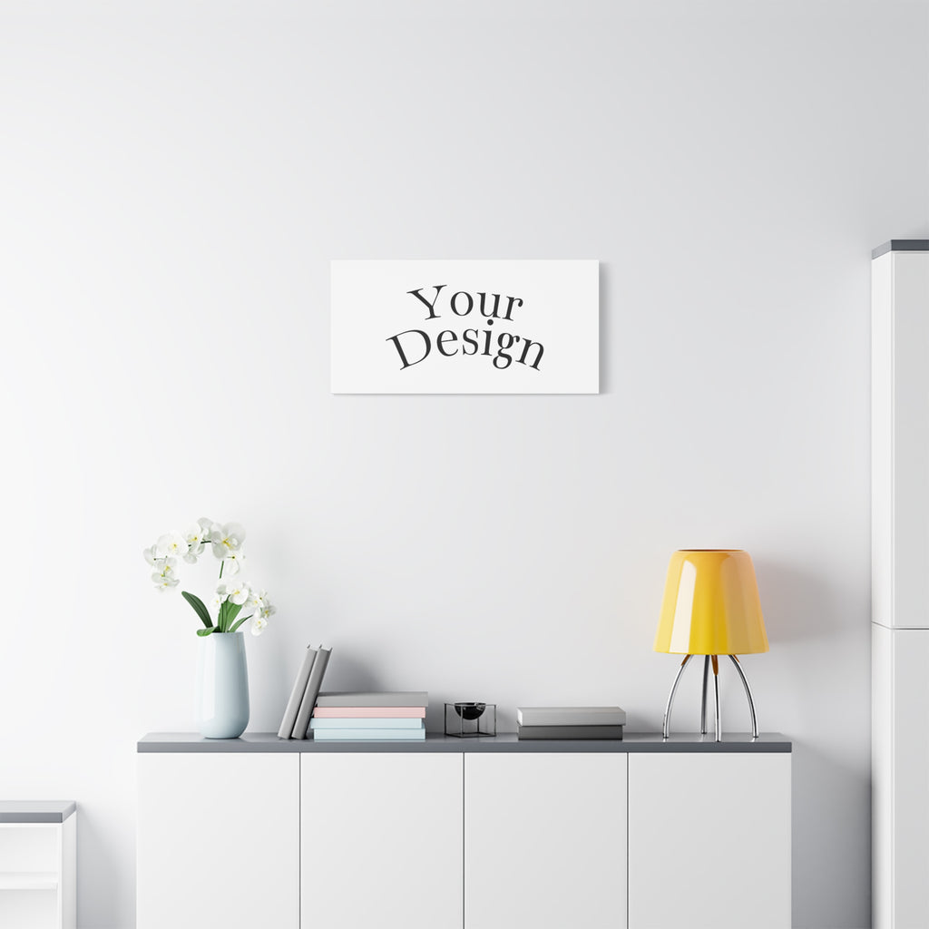 Custom Matte Canvas Print - Personalized Home Decor.