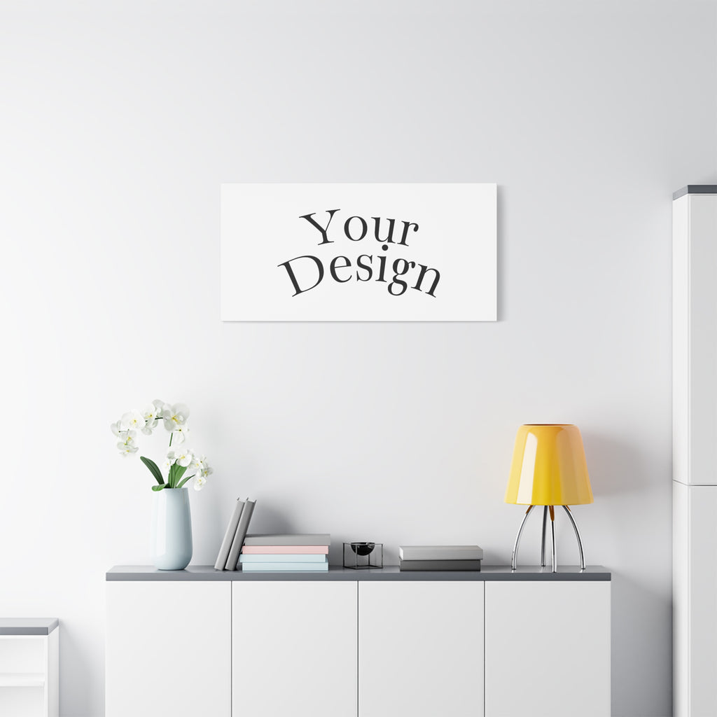Custom Matte Canvas Print - Personalized Home Decor.