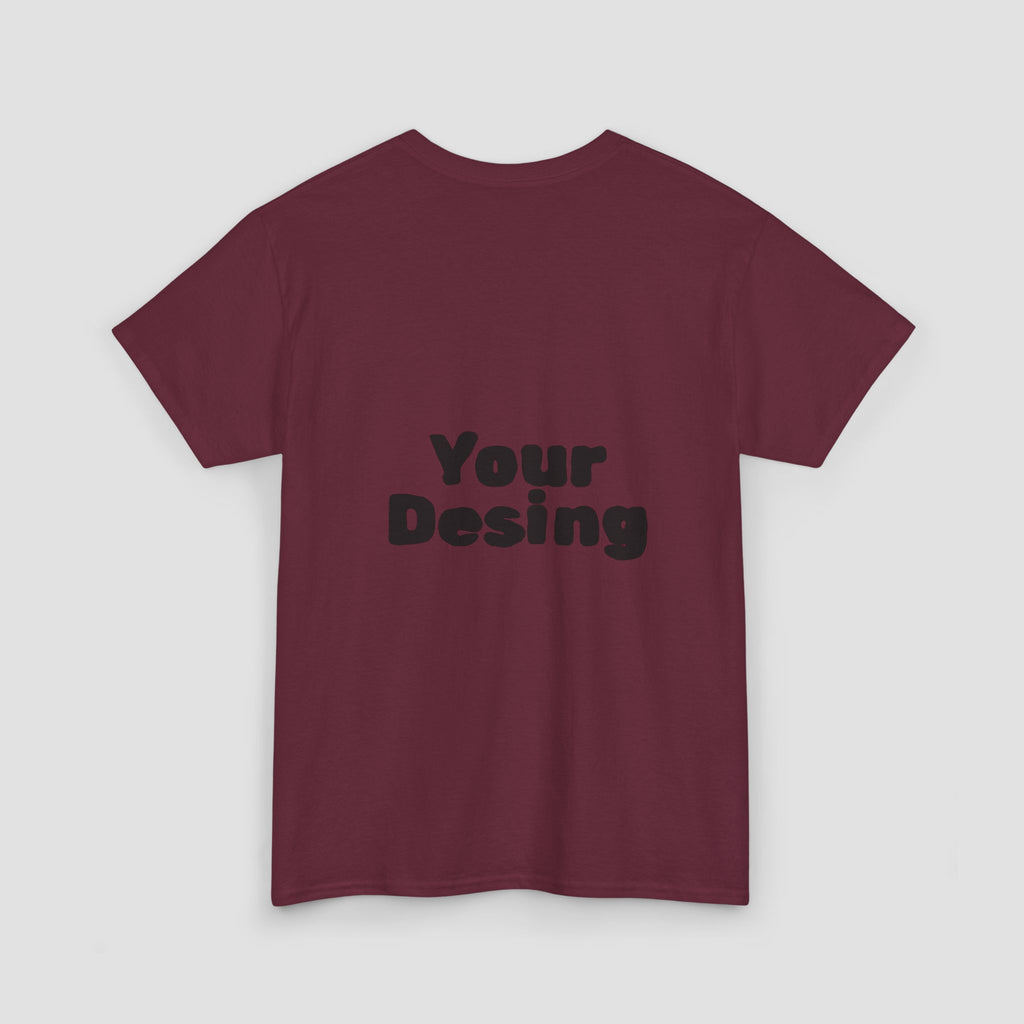 Customizable Unisex Cotton Tee - Personalize Your Style,