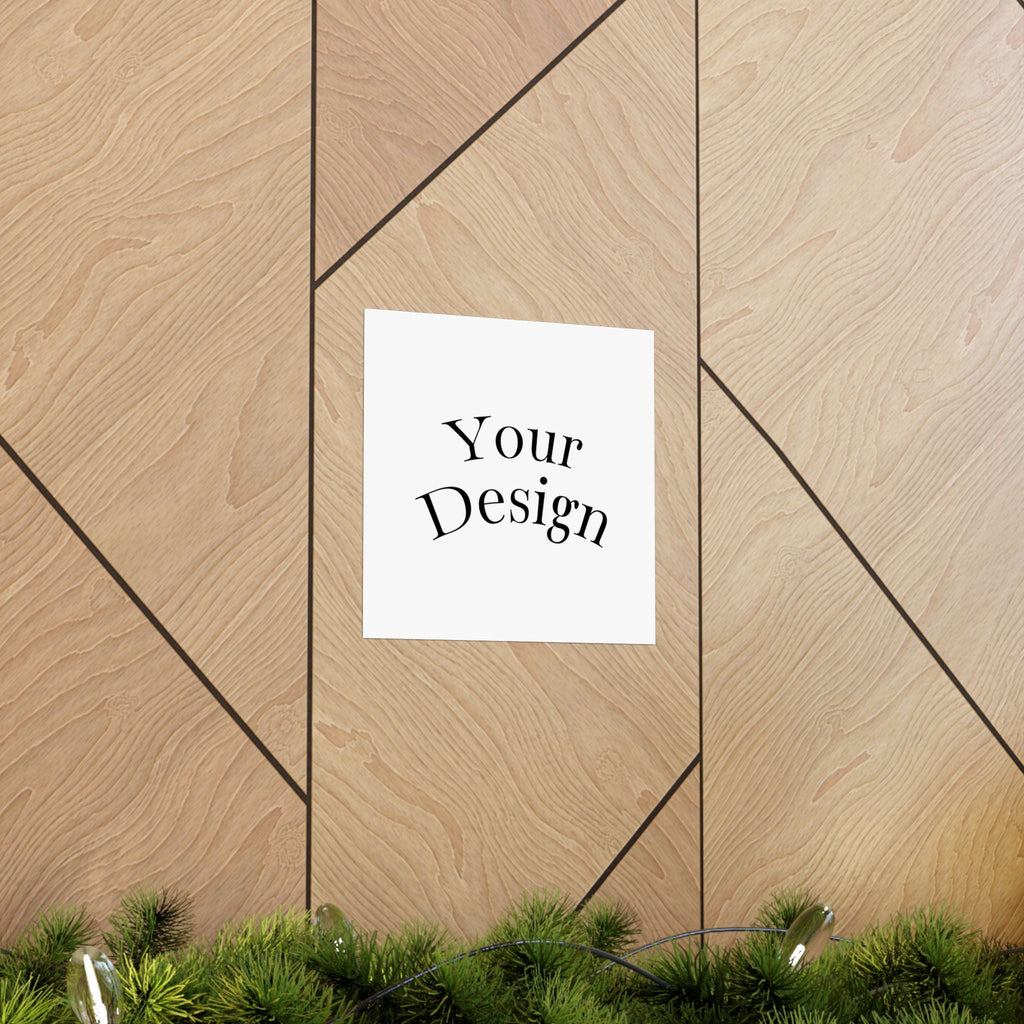 Custom Matte Vertical Posters.
