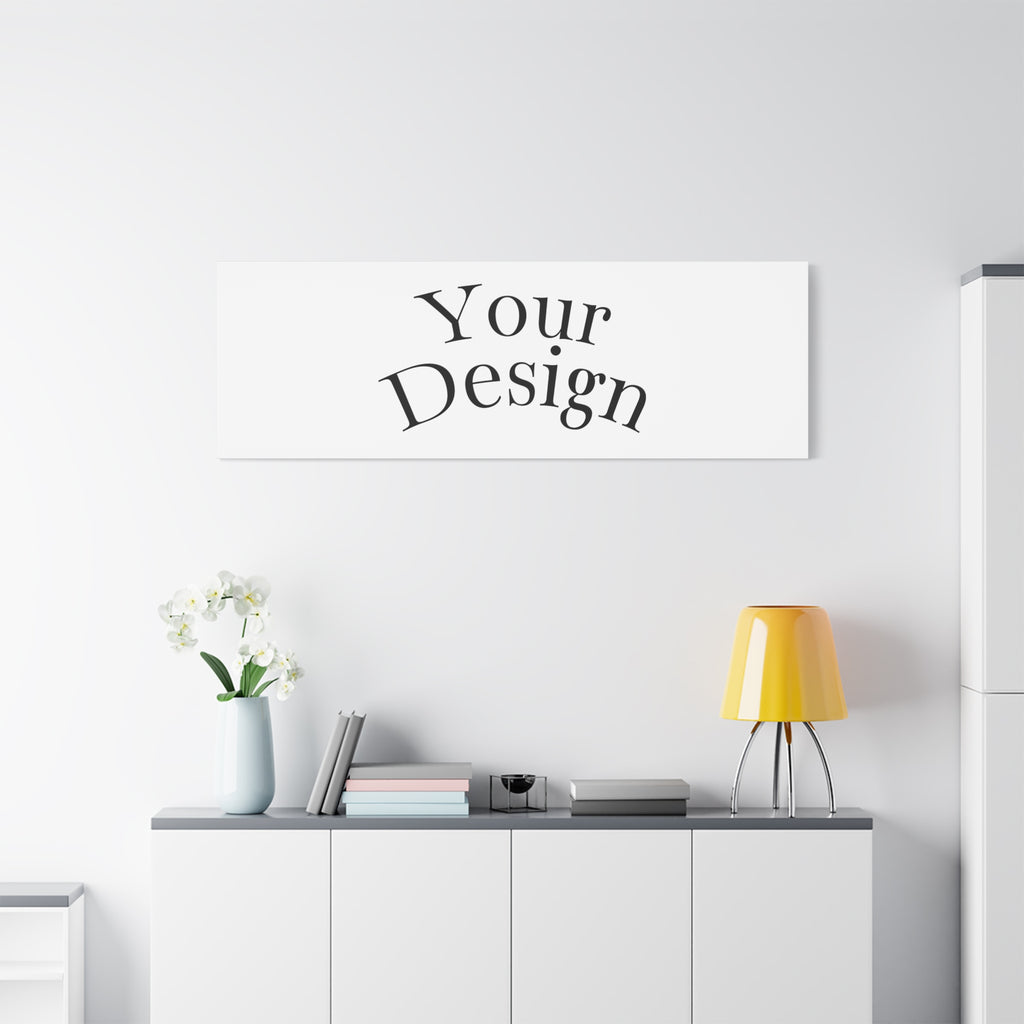 Custom Matte Canvas Print - Personalized Home Decor.