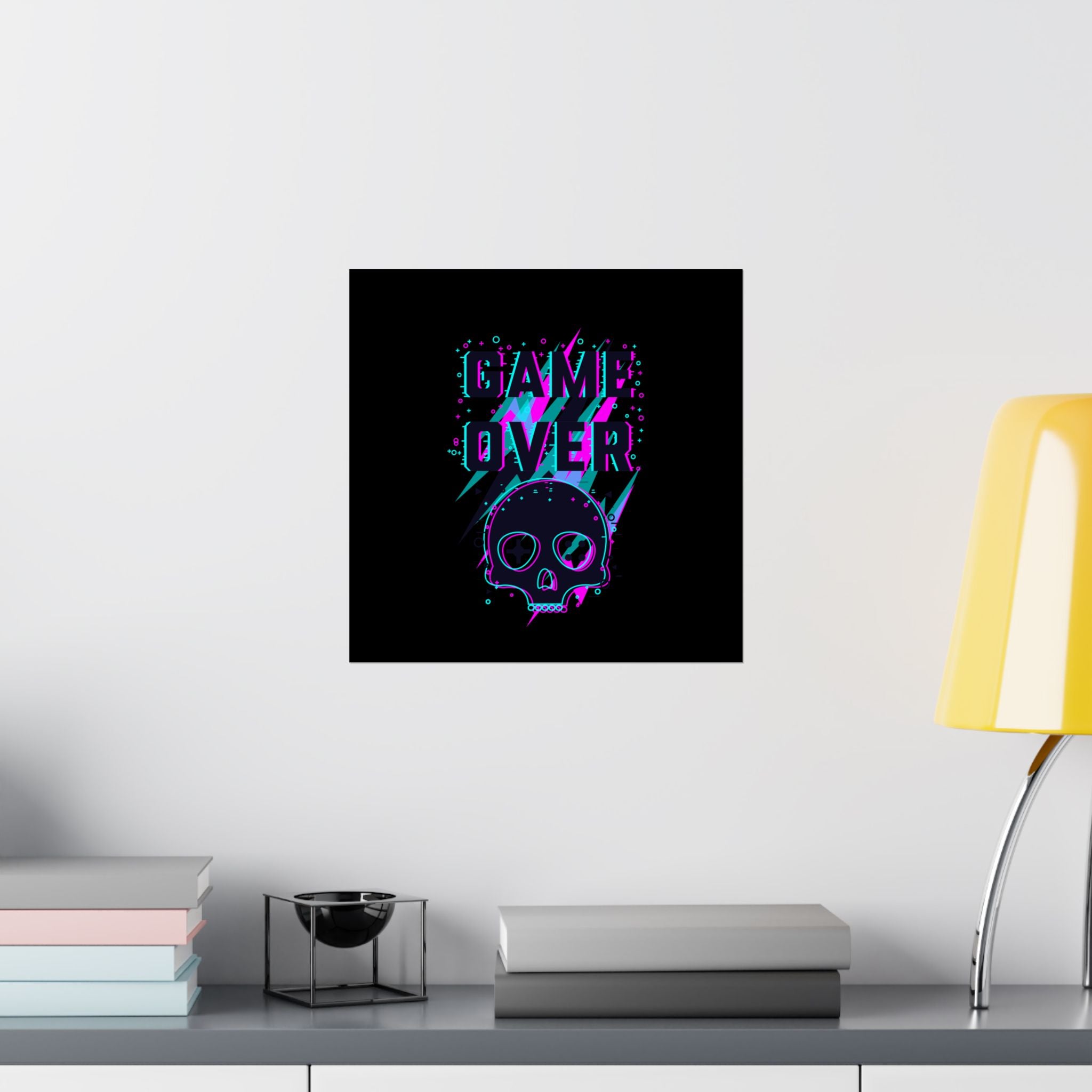Gamer Wall Art Poster.
