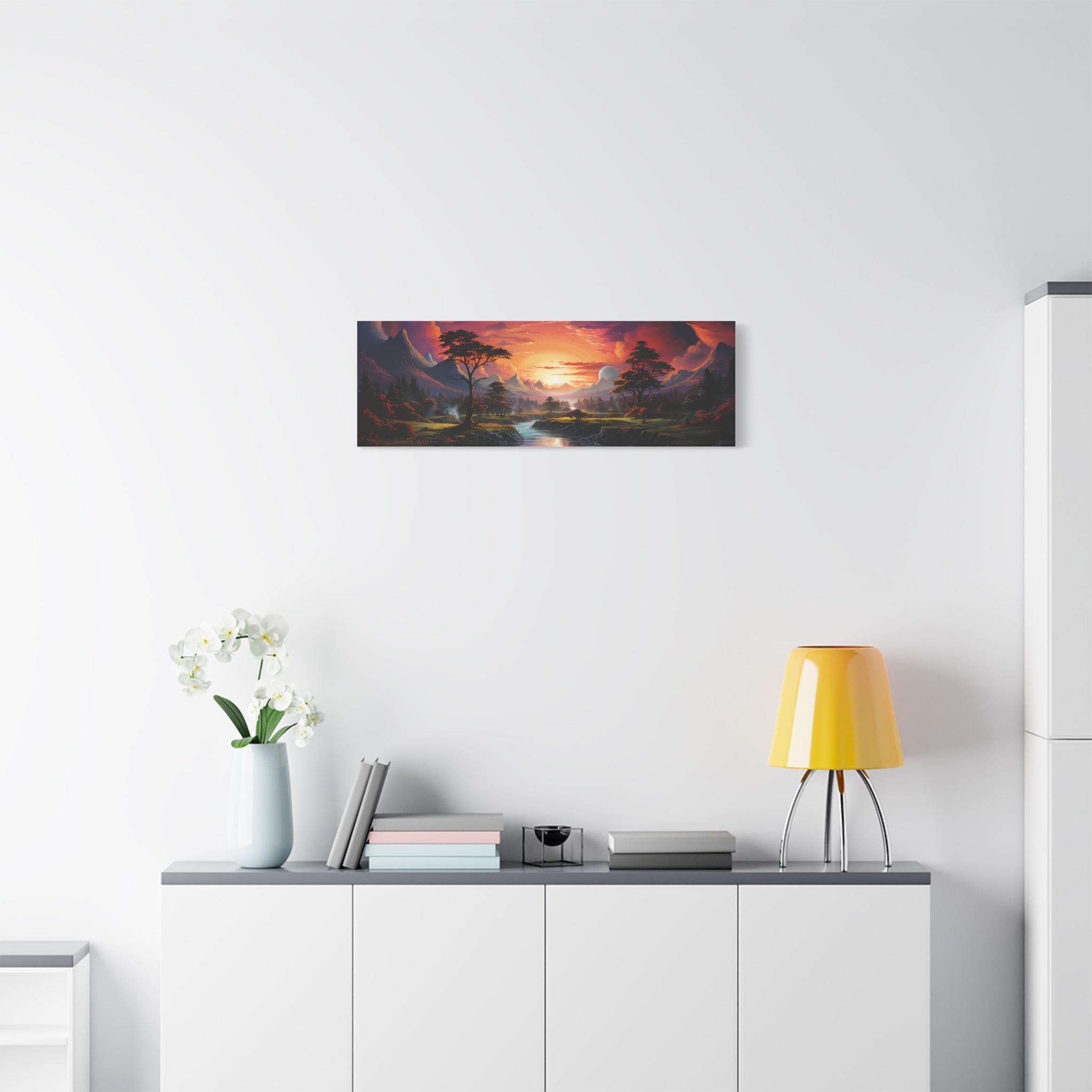 Vibrant Landscape Canvas Print - Wall Art.
