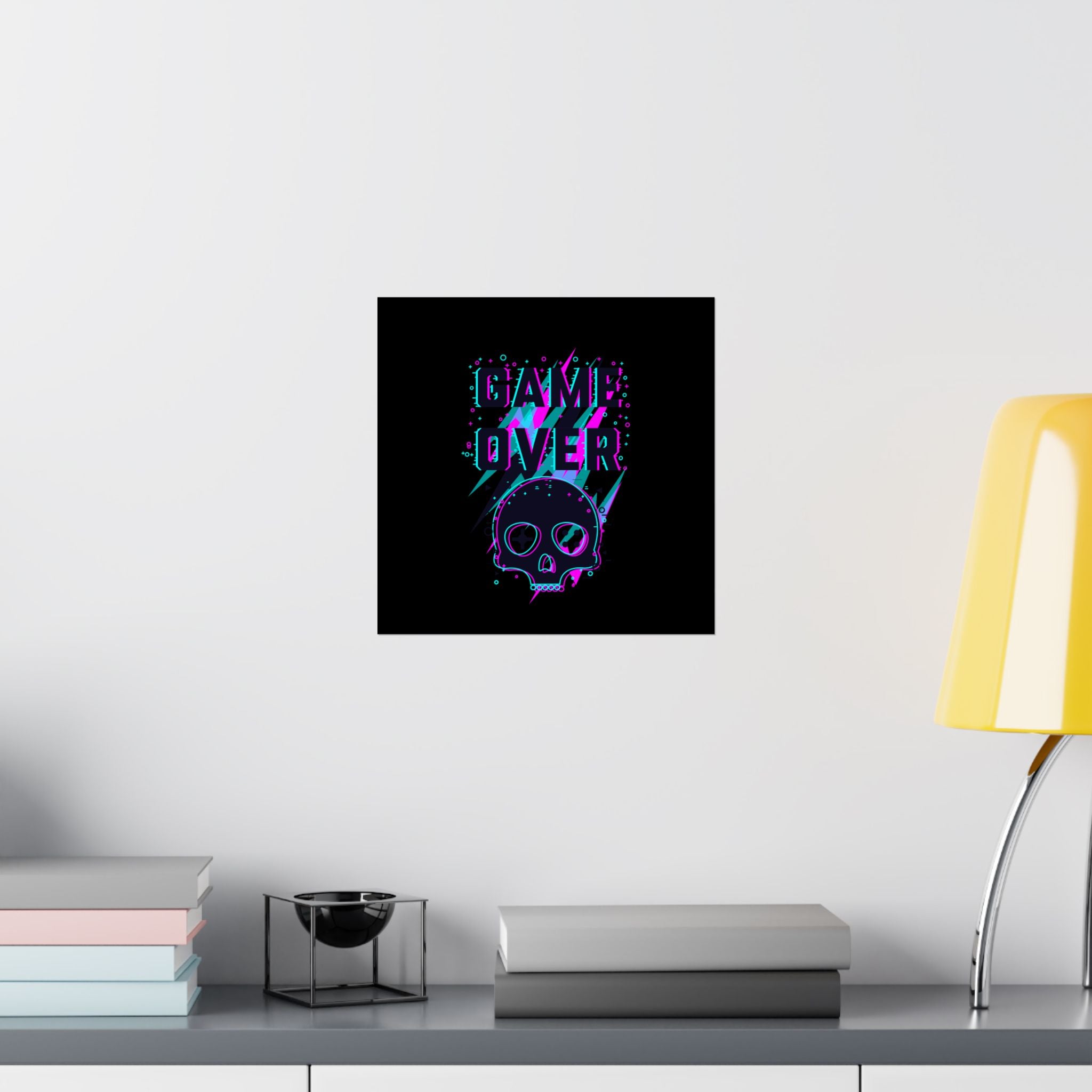 Gamer Wall Art Poster.