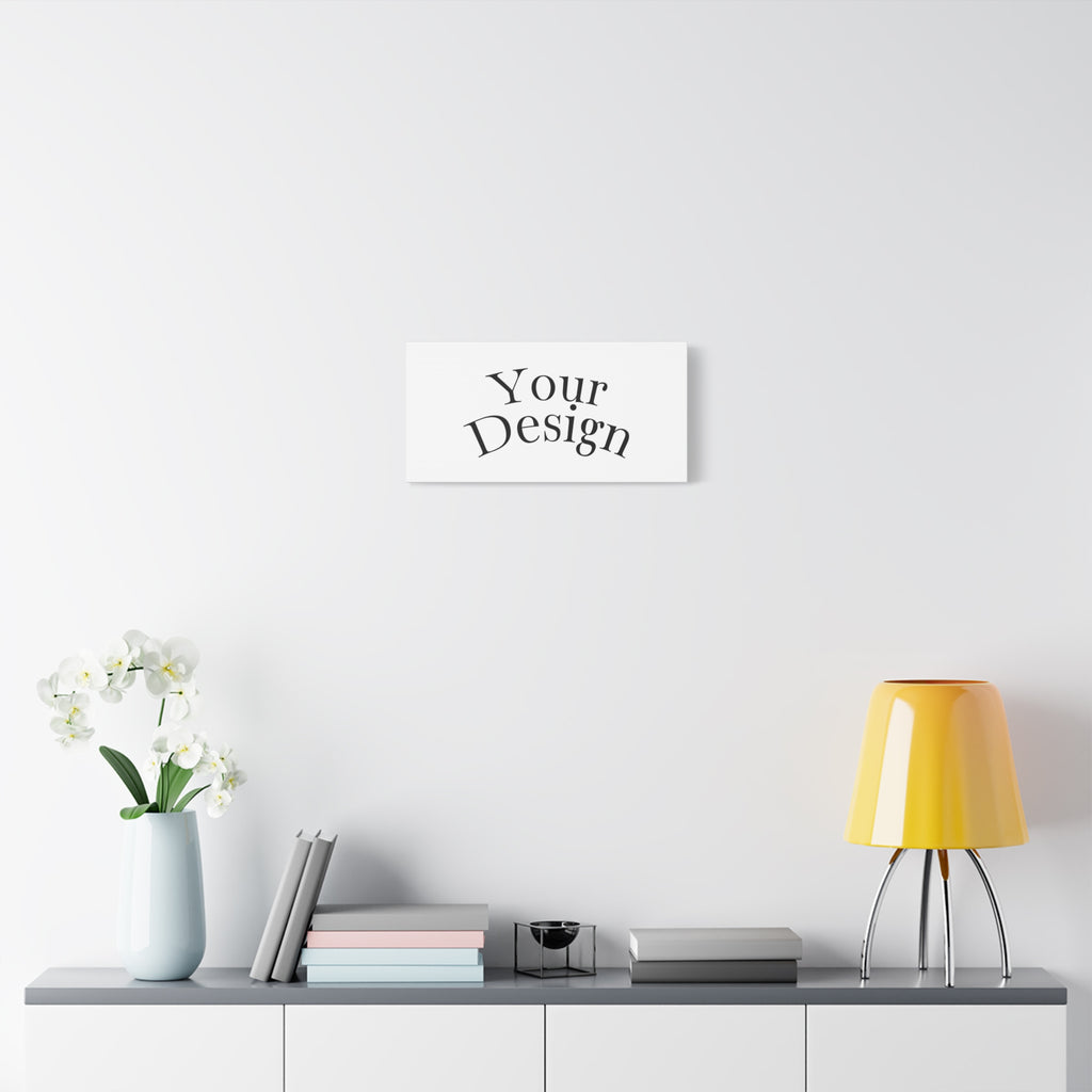 Custom Matte Canvas Print - Personalized Home Decor.