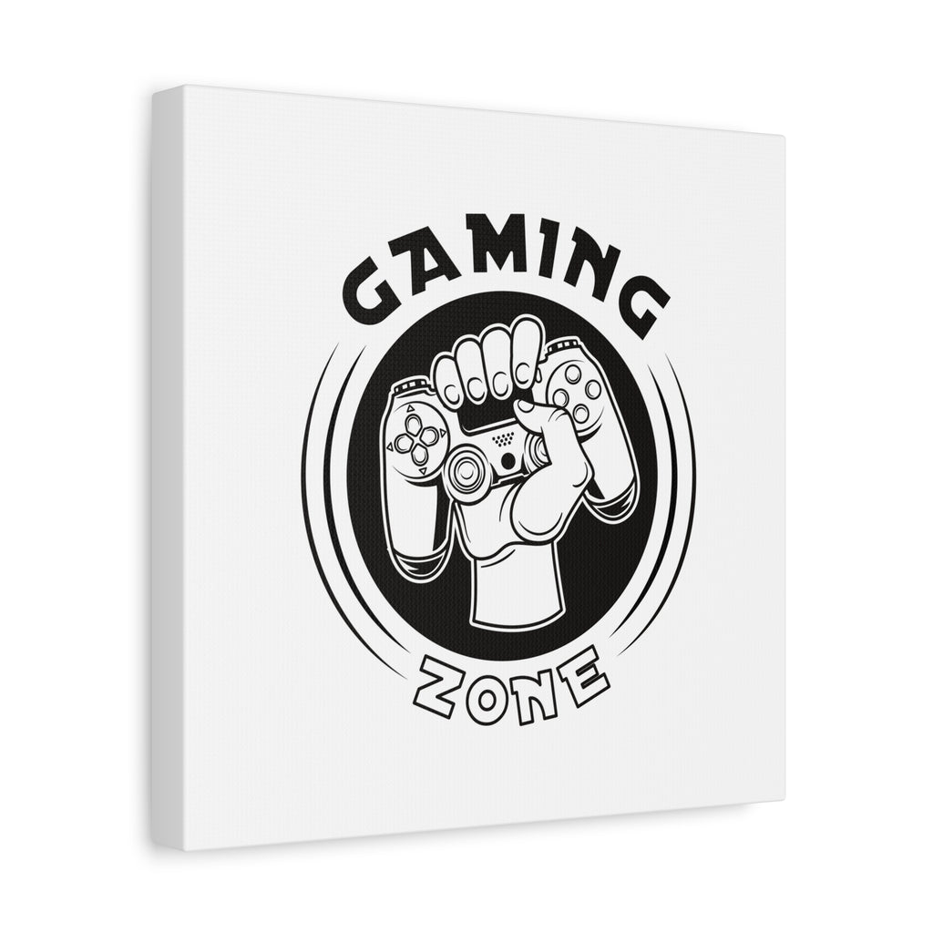 Gaming Zone Canvas Wall Art - Video Game Room Wall Art.