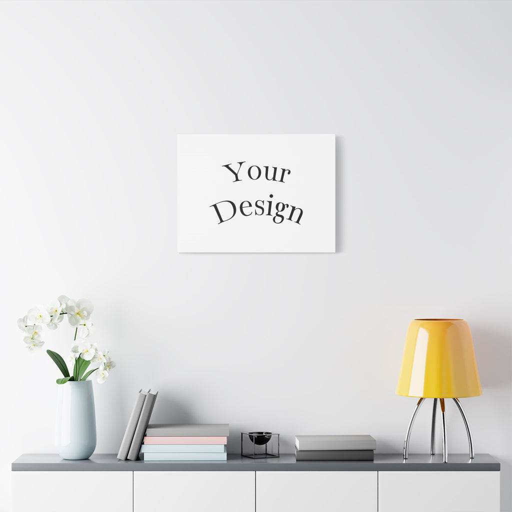 Custom Matte Canvas Print - Personalized Home Decor.