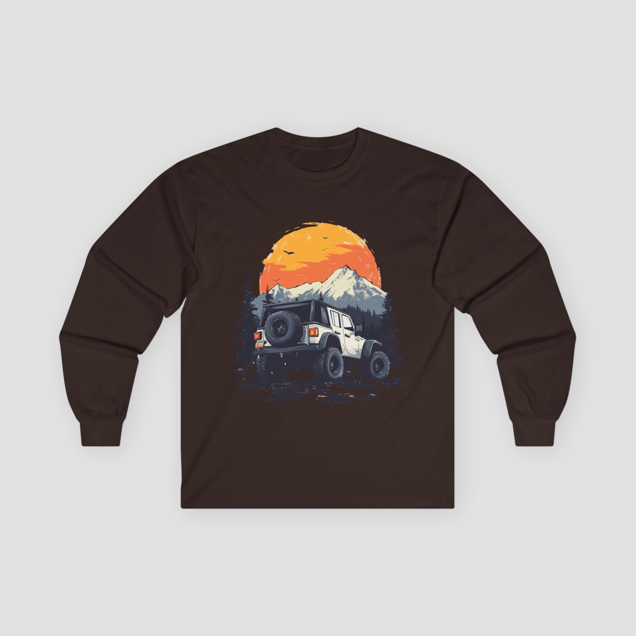 Stylish Unisex Long Sleeve Tee featuring Vintage Photography