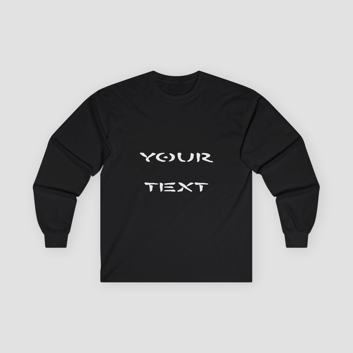 Customizable Long Sleeve Tee - Casual Comfort.