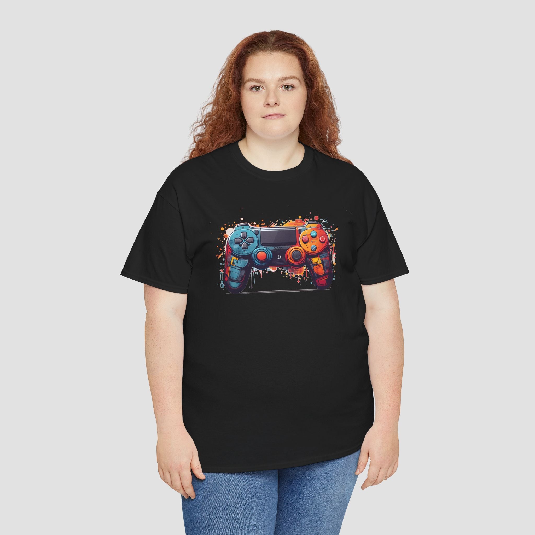Gaming Unisex Heavy Cotton Tee - Perfect for Gamers.