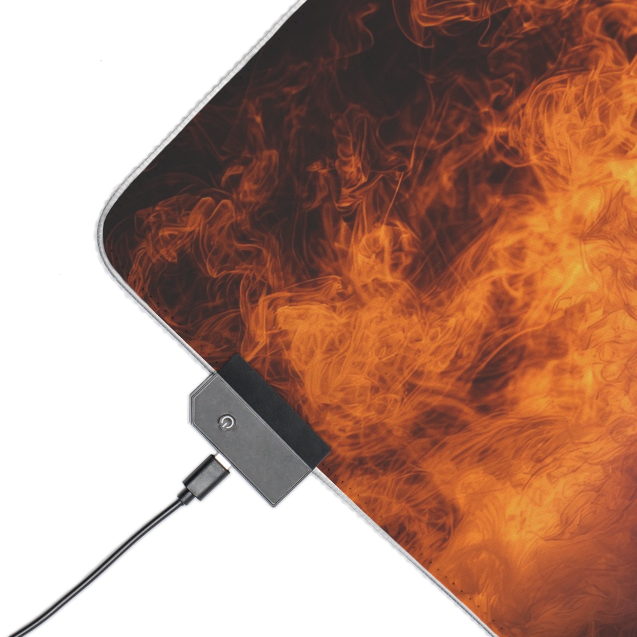Vibrant Controller Design with LED Gaming Mouse Pad