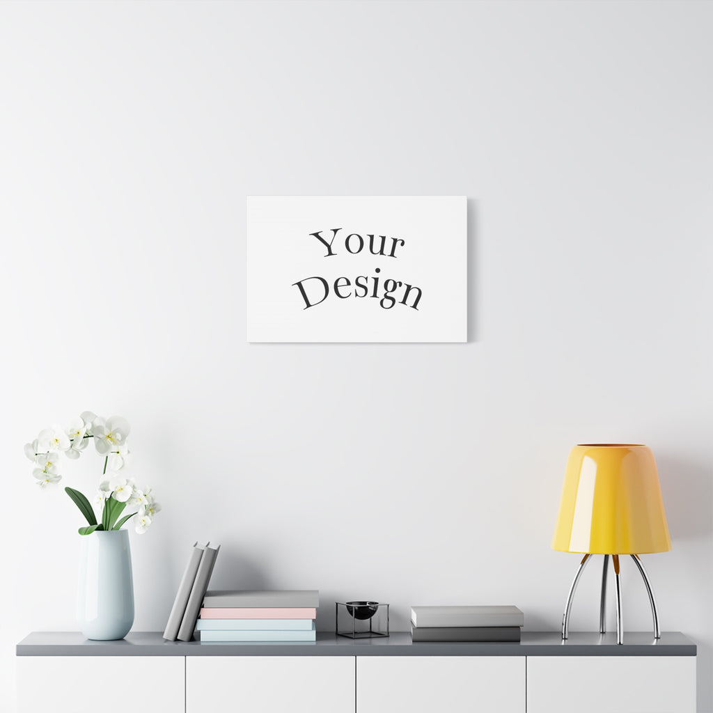 Custom Matte Canvas Print - Personalized Home Decor.