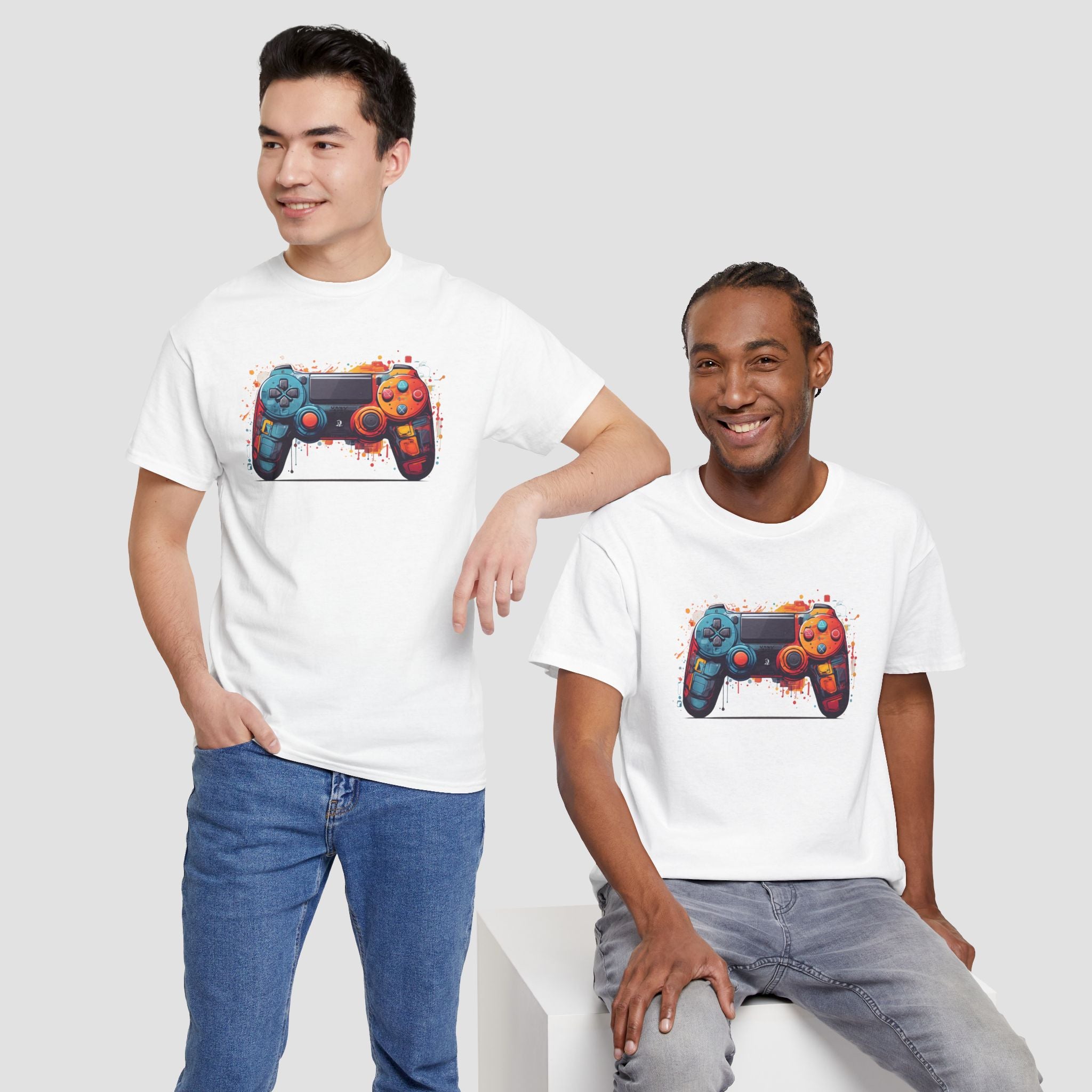 Gaming Unisex Heavy Cotton Tee - Perfect for Gamers.