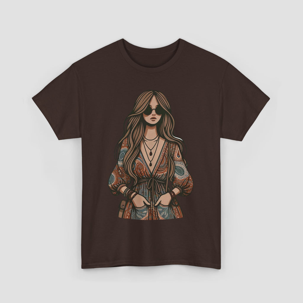 Bohemian Chic Unisex Tee | Vintage Style T-Shirt |