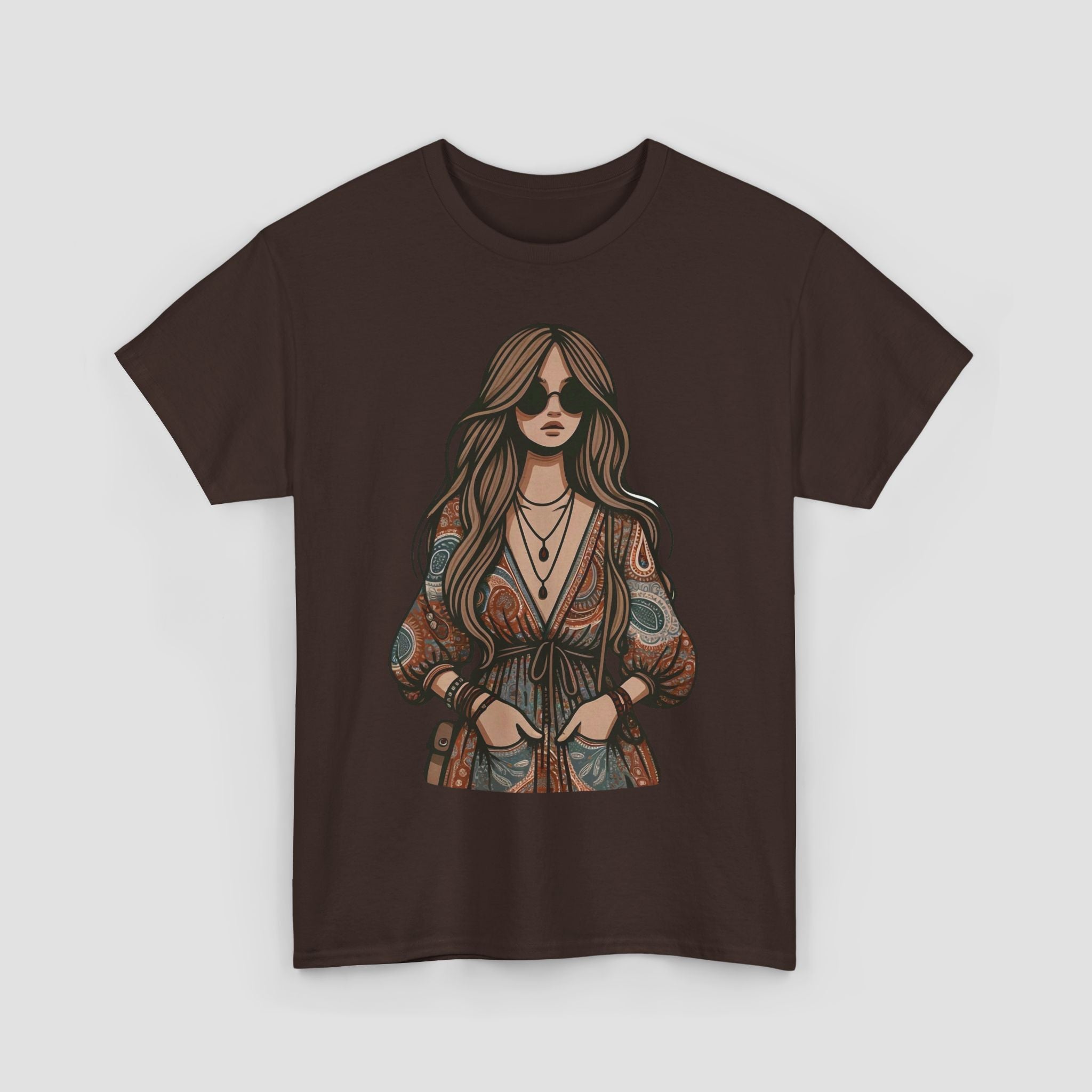 Bohemian Chic Unisex Tee | Vintage Style T-Shirt |