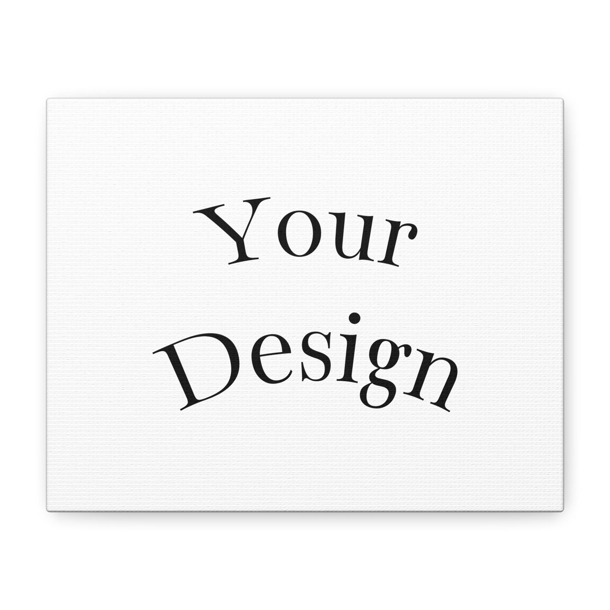 Custom Matte Canvas Print - Personalized Home Decor.