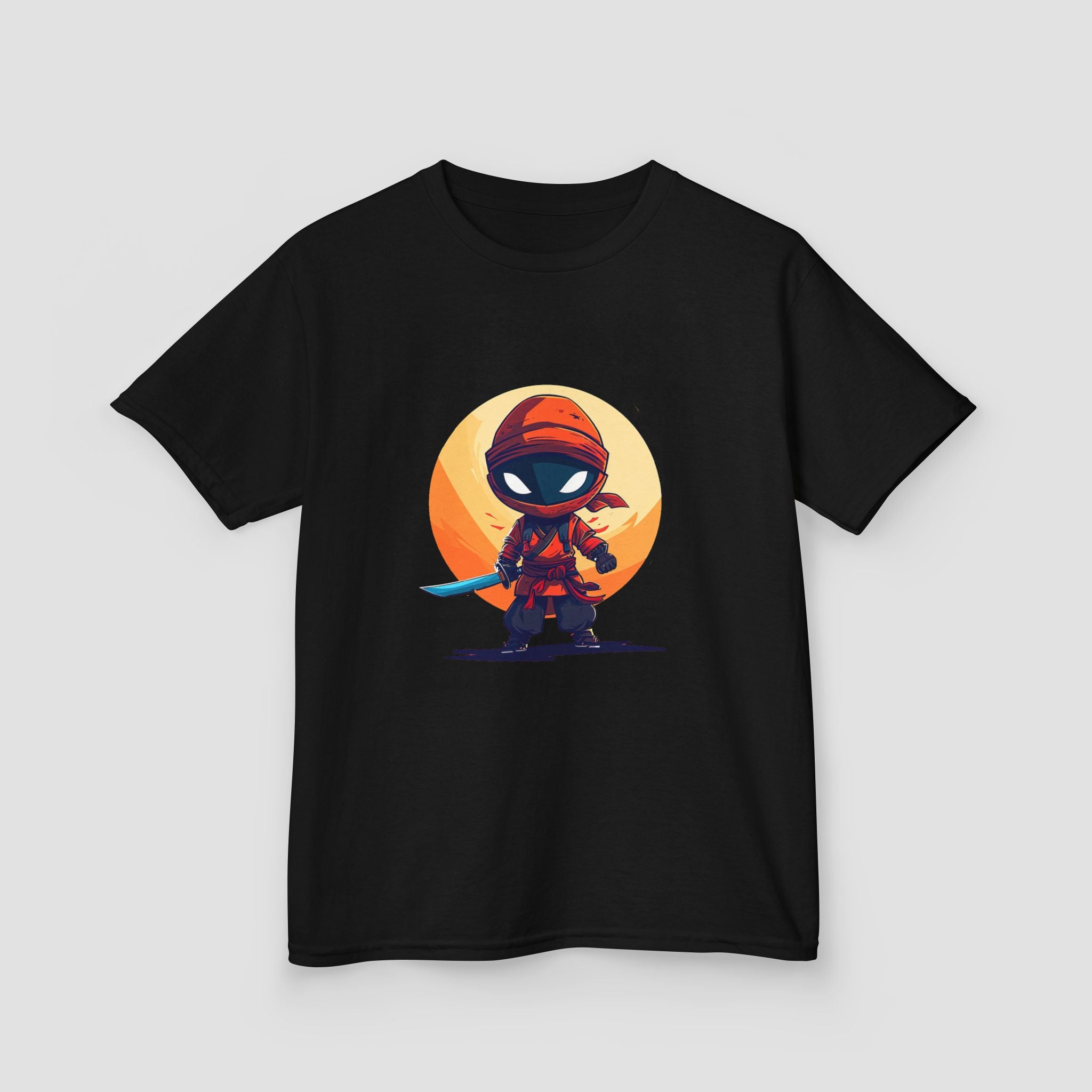 Kids Ninja Warrior Tee - Fun Graphic T-Shirt for Boys and Girls.
