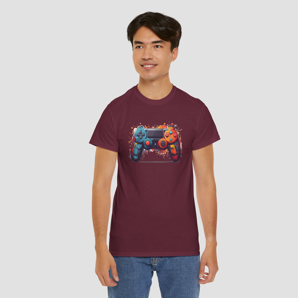 Gaming Unisex Heavy Cotton Tee - Perfect for Gamers.