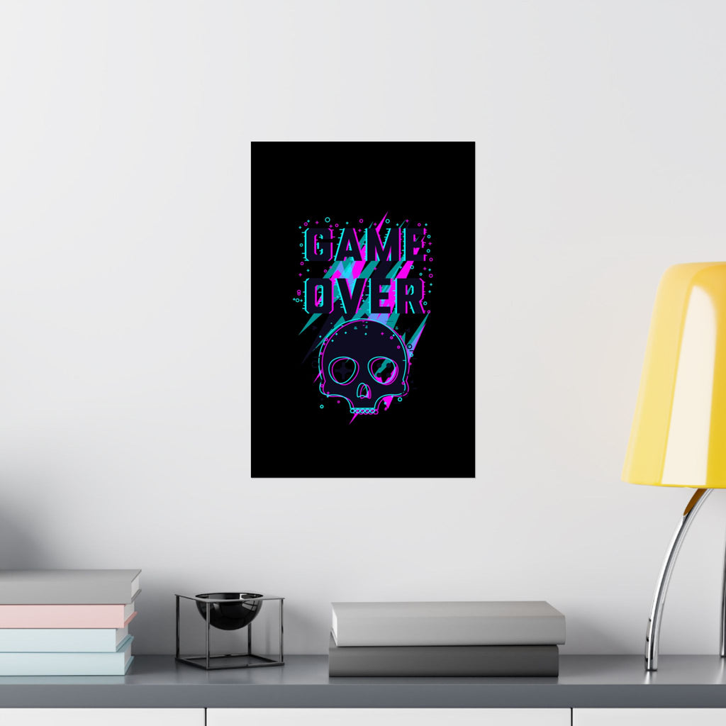 Gamer Wall Art Poster.