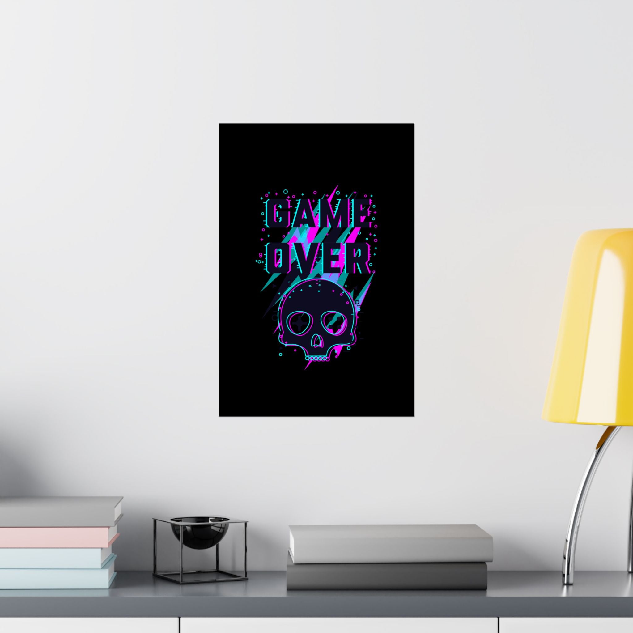 Gamer Wall Art Poster.