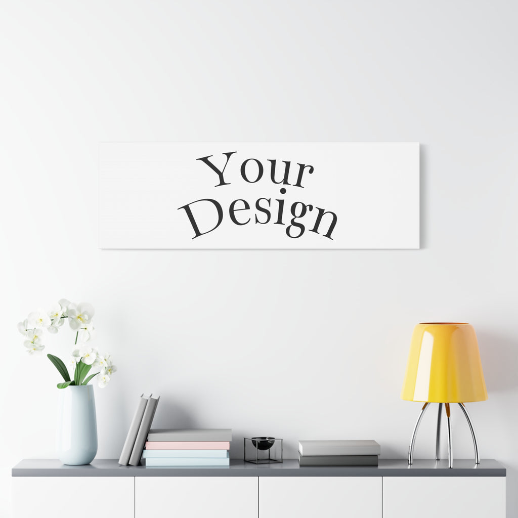 Custom Matte Canvas Print - Personalized Home Decor.