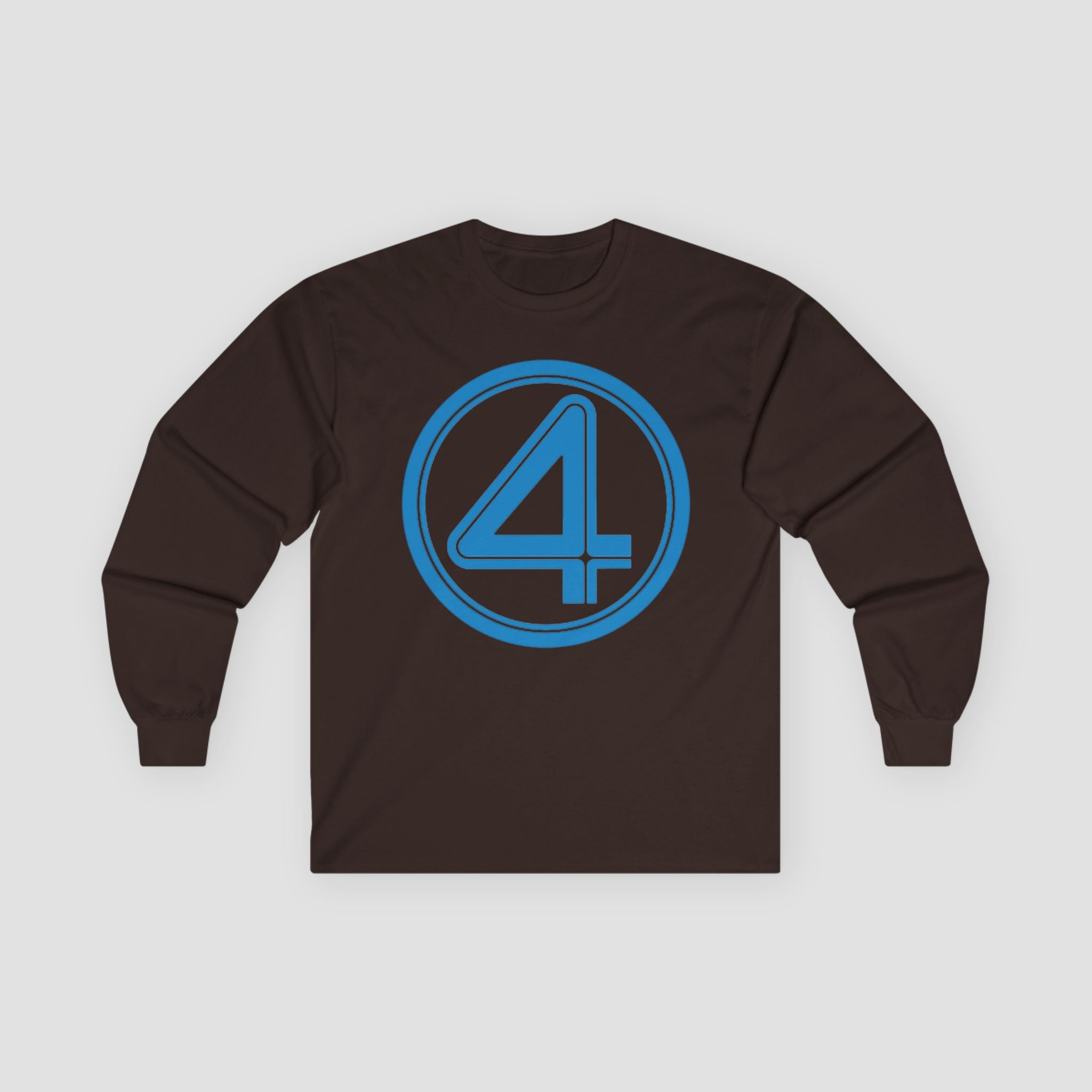 Fantastic Four logo Unisex Long Sleeve Tee.