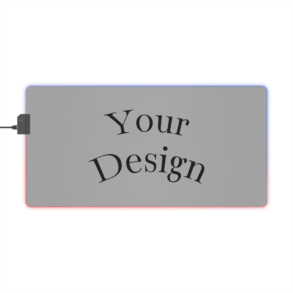 Custom LED Gaming Mouse Pad - Personalizable Desk Mat.