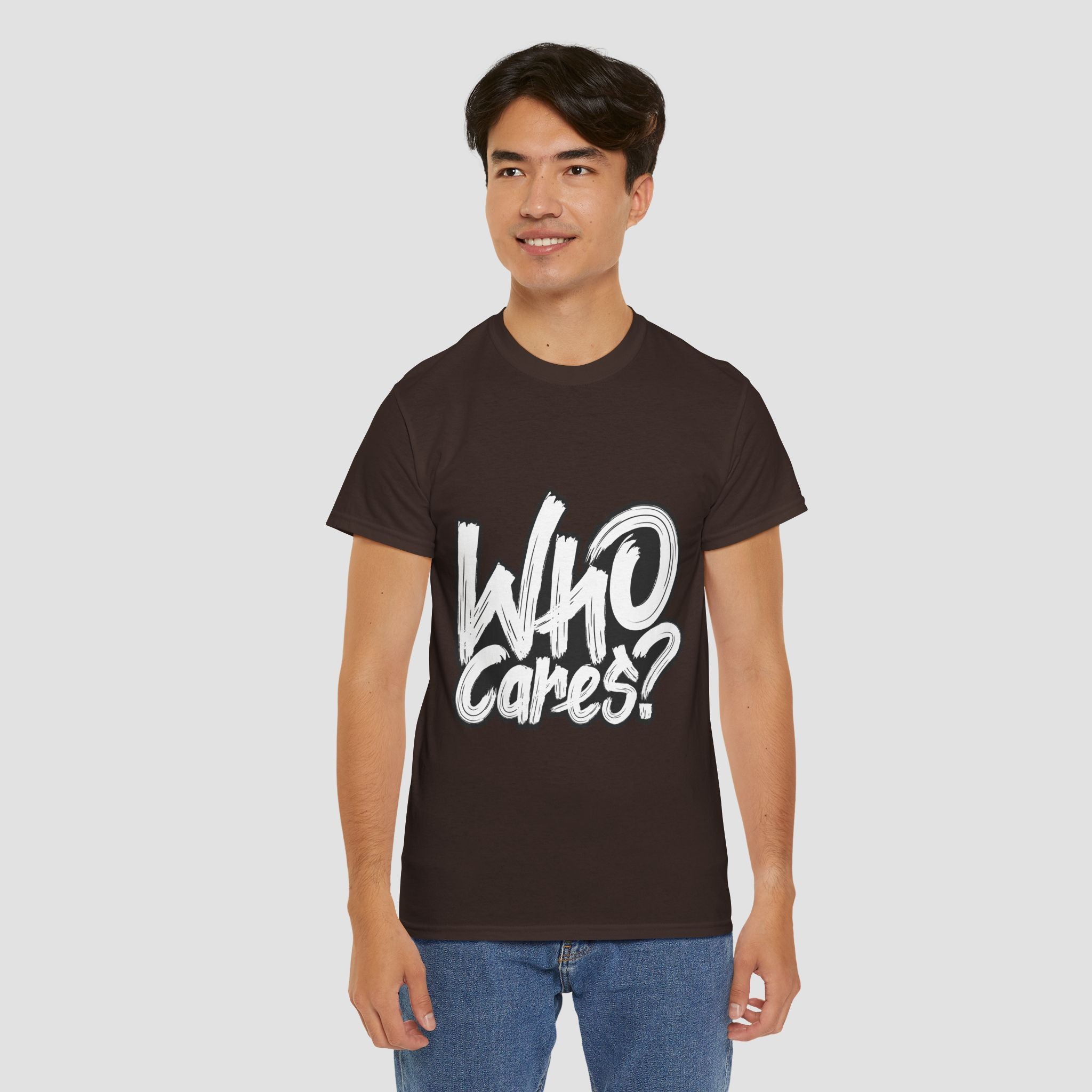 Who Cares? Unisex Heavy Cotton.