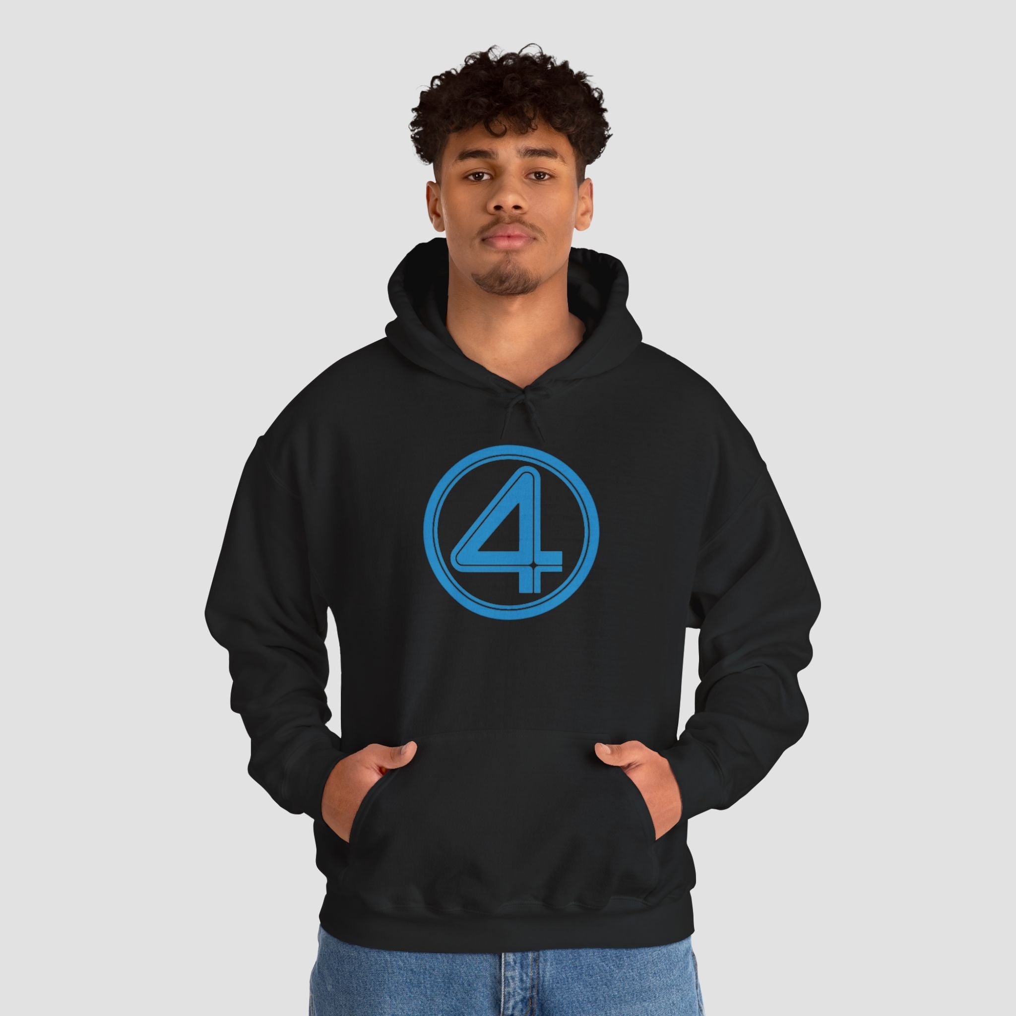 Fantastic Four Unisex Heavy Blend Hoodie - Casual Wear.