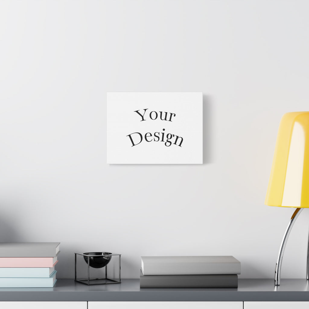 Custom Matte Canvas Print - Personalized Home Decor.