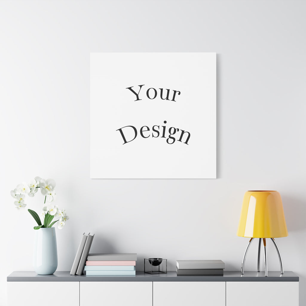 Custom Matte Canvas Print - Personalized Home Decor.