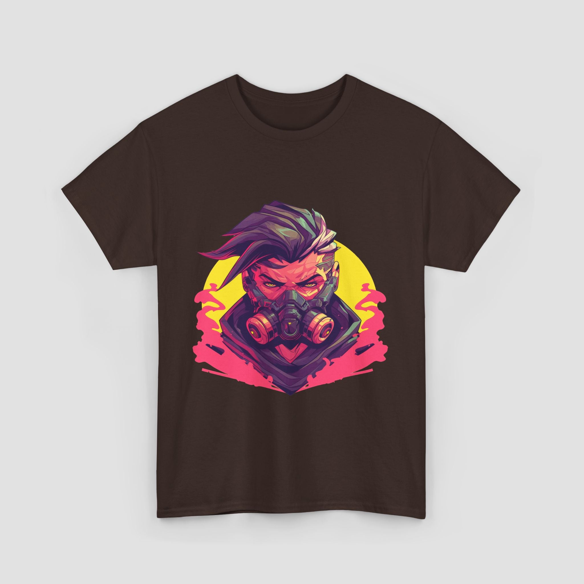 Vibrant Graphic Tee, Unisex Heavy Cotton Shirt.